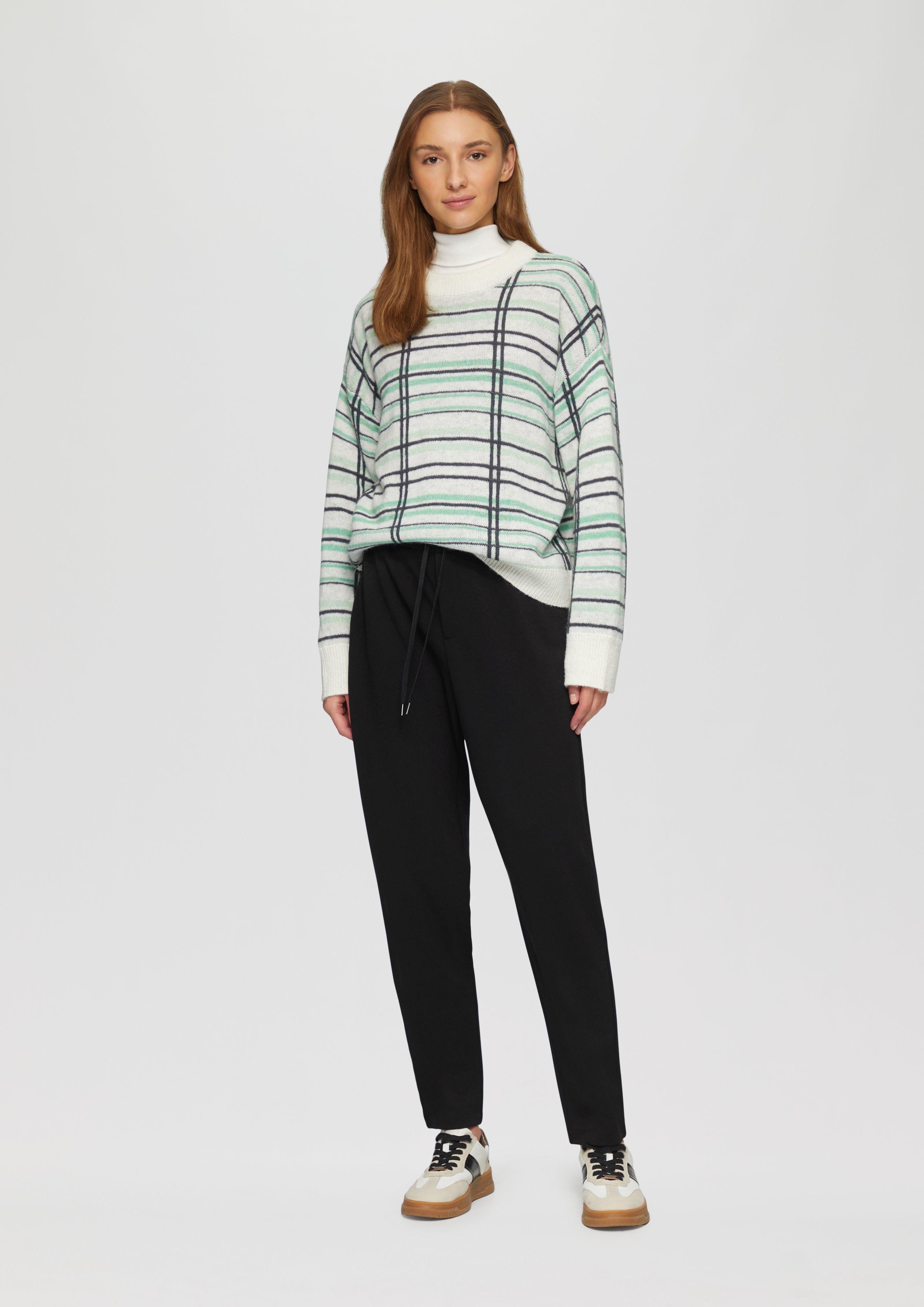 s.Oliver 7/8-Hose Jogpants aus Struktur-Jersey günstig online kaufen