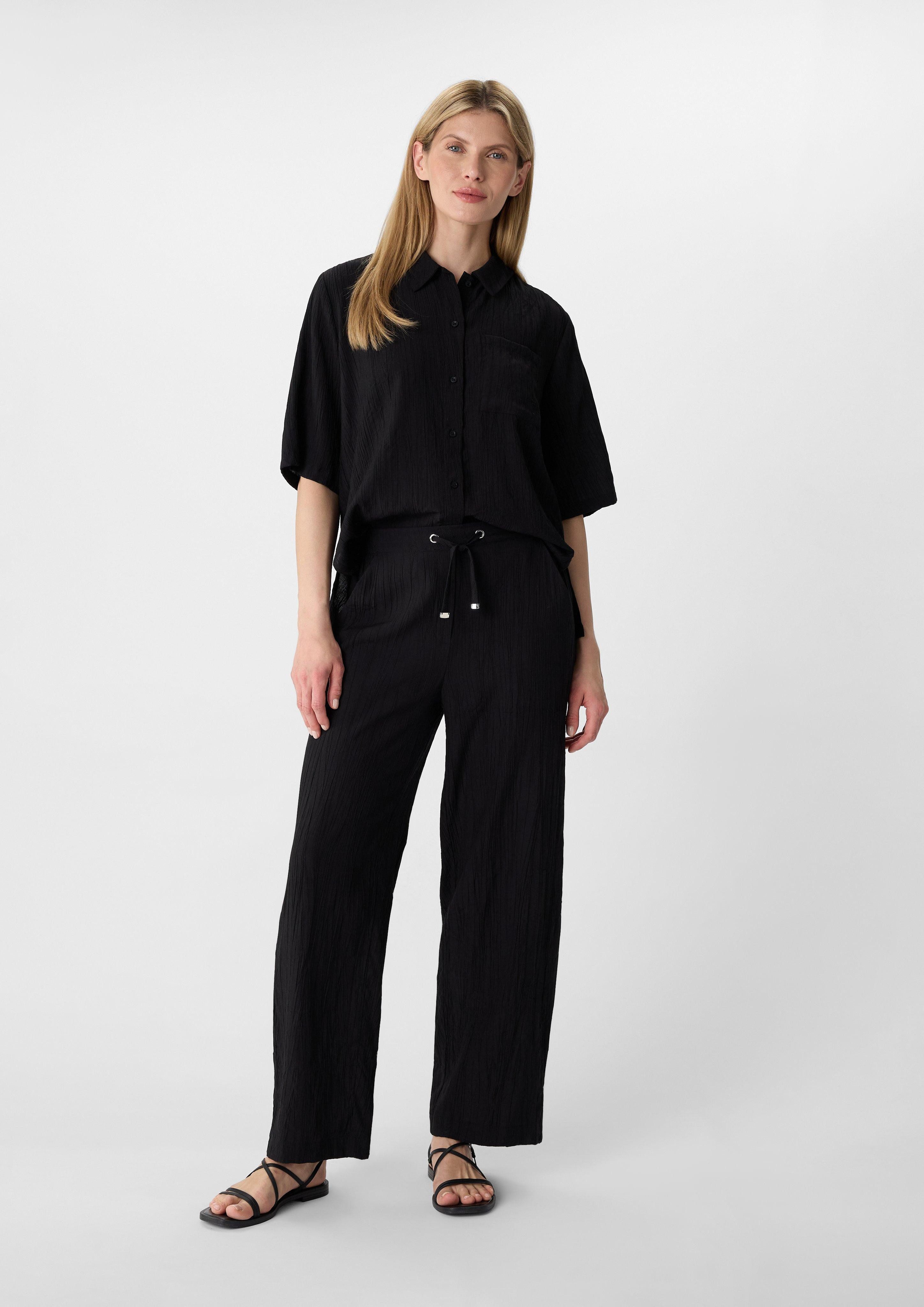 comma casual identity Stoffhose Strukturierte Hose günstig online kaufen