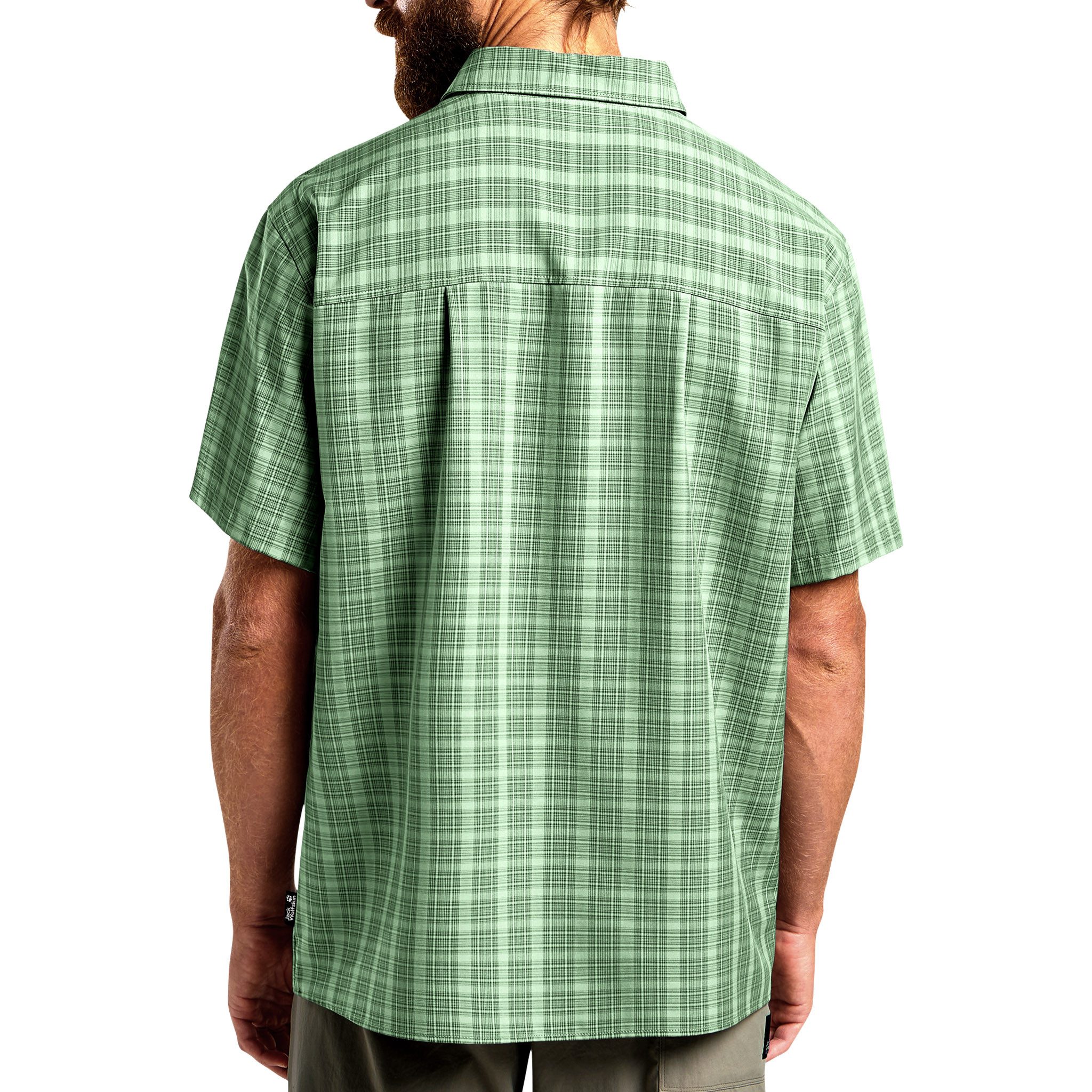 Jack Wolfskin Flanellhemd Meseta Shirt M mit Brusttasche – Bild 5 von 5