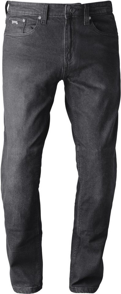 gms Motorradhose GMS Atlanta Slim Motorrad Jeans Hüftprotektoren enthalten,Knieprotektoren enthalten