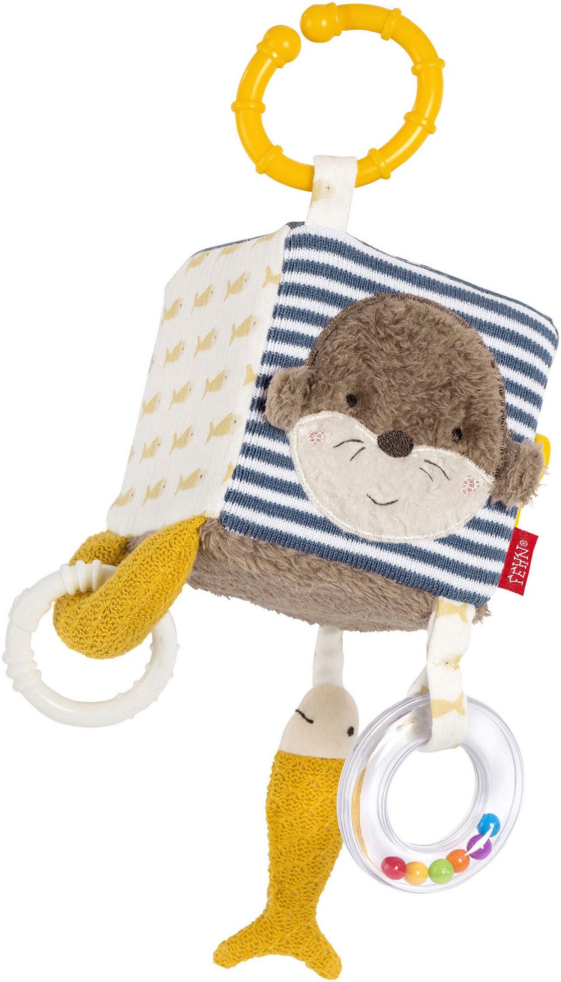 Fehn Greifspielzeug Otter Theo, Activity-Würfel Otter, günstig online kaufen