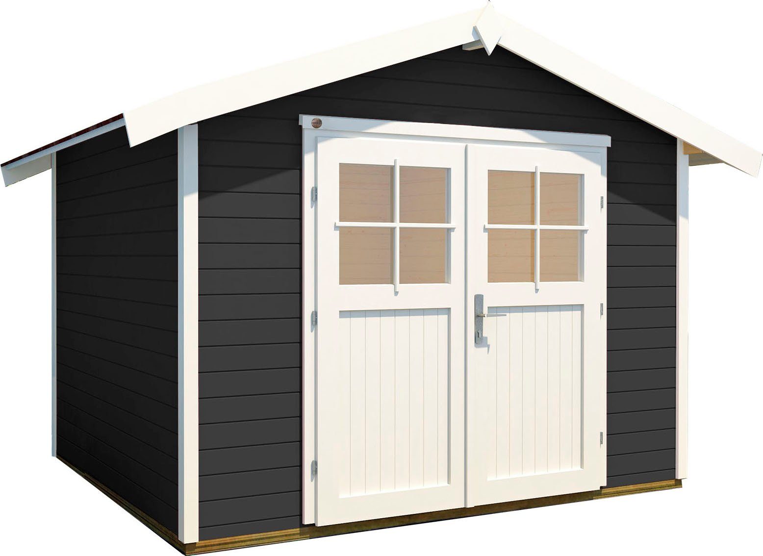 weka Gartenhaus 122 Gr.2 anthrazit, BxT:...