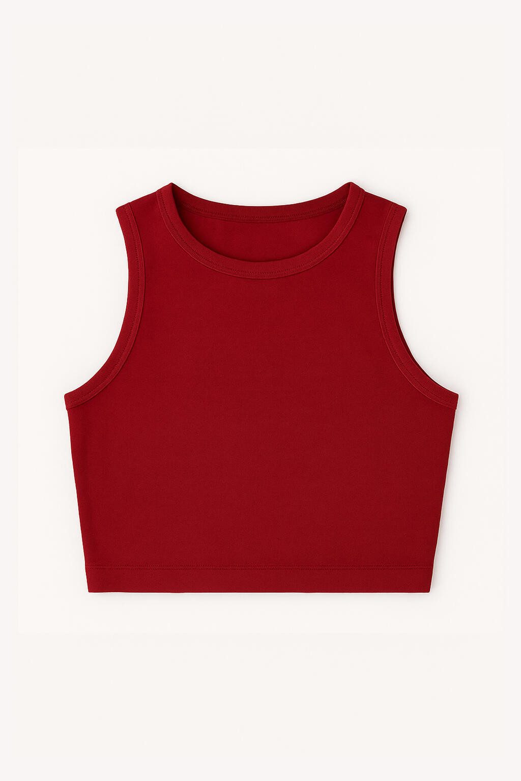 touche prive Langarmbody 100 % geripptes Basic-Strickunterhemd aus Baumwolle