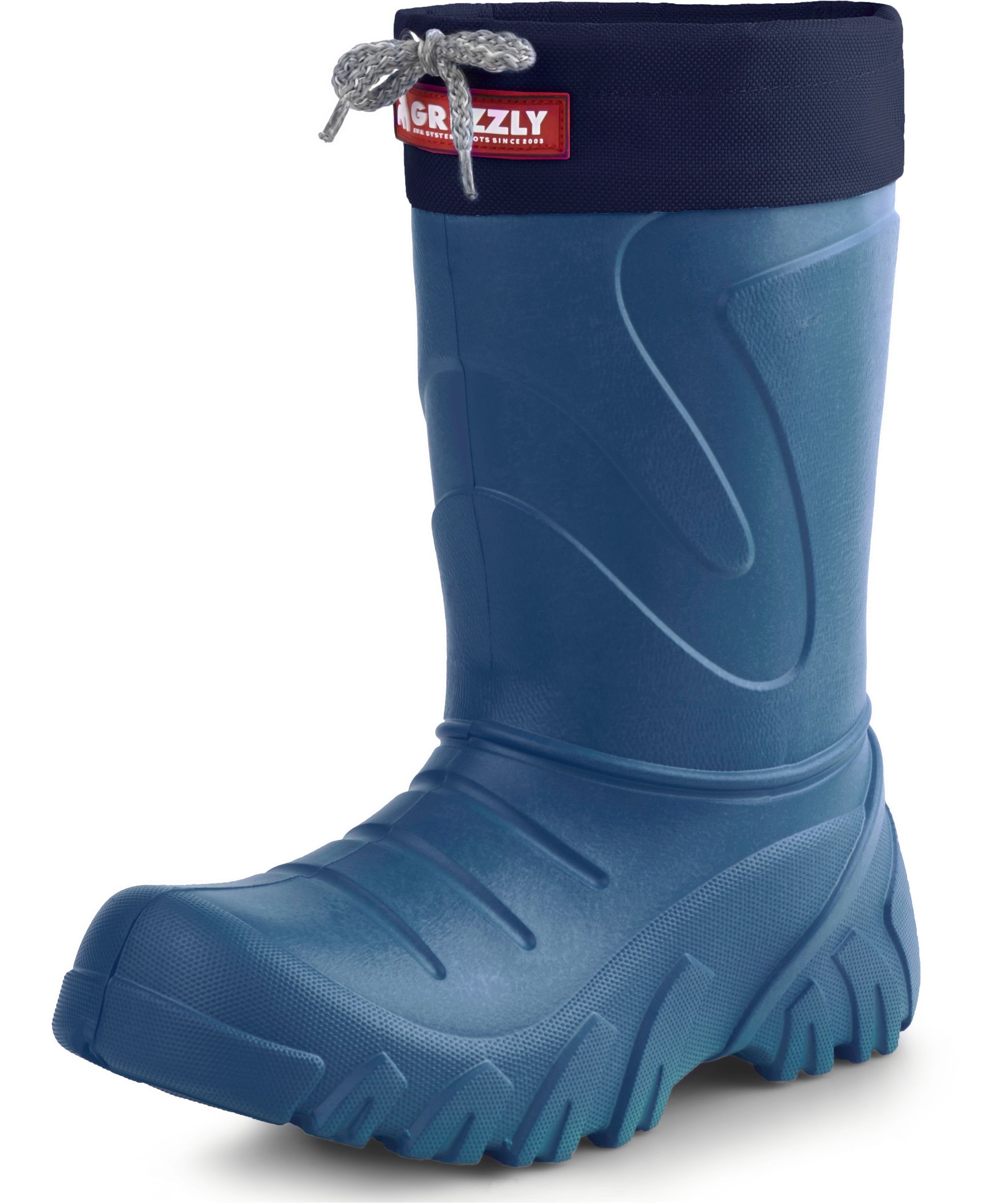 Ladeheid Kinder federleichte EVA Winter Thermo Gummistiefel gefüttert LA-835 Gummistiefel