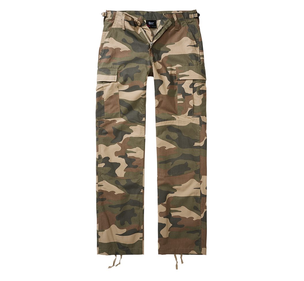 Brandit Outdoorhose Brandit Ladies BDU Ripstop Trouser, light woodland
