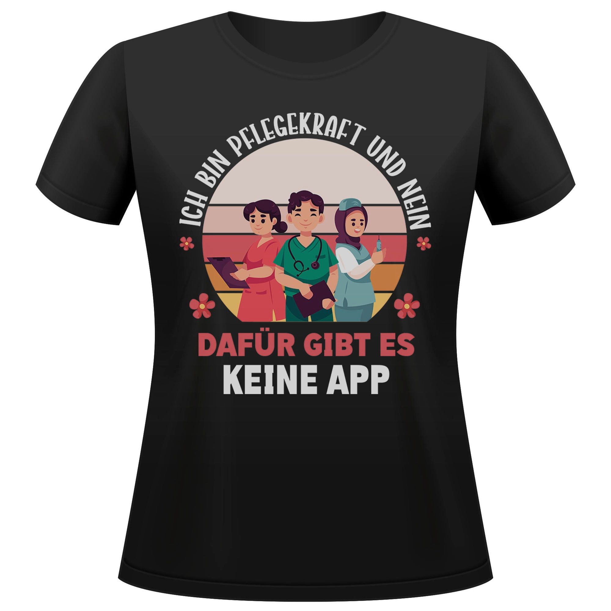 22Feels T-Shirt Pflegekraft Geschenk Frauen Spruch Beruf Ausbildung Studium Abschluss IN DEUTSCHLAND BEDRUCKT