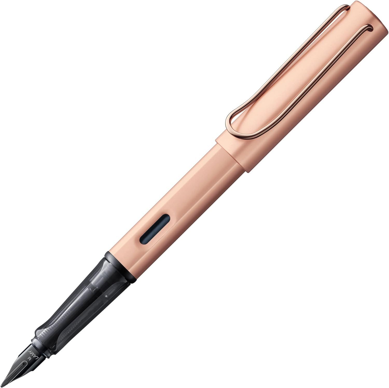LAMY Füllfederhalter Lx, Edler Füller aus Aluminium mit Edelstahlfeder M Geschenketui