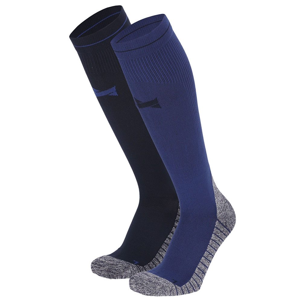 XTREME sockswear Laufsocken 2er Pack (2-Paar, 2 Paar) mit elastischer Rippstruktur