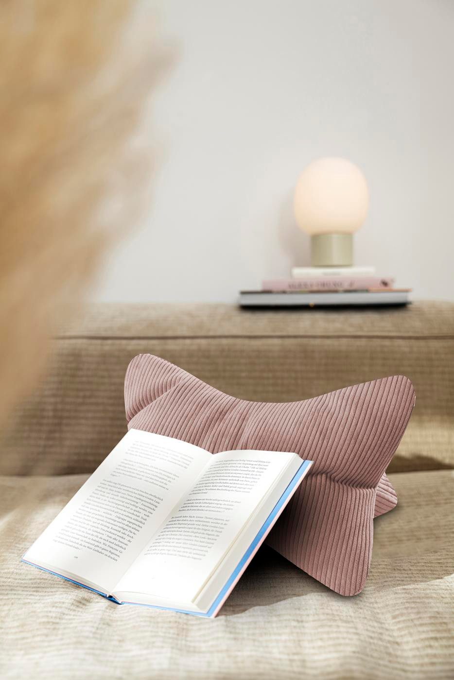 Magma Heimtex Kopfkissen Leseknochen Inga ergonomische günstig online kaufen