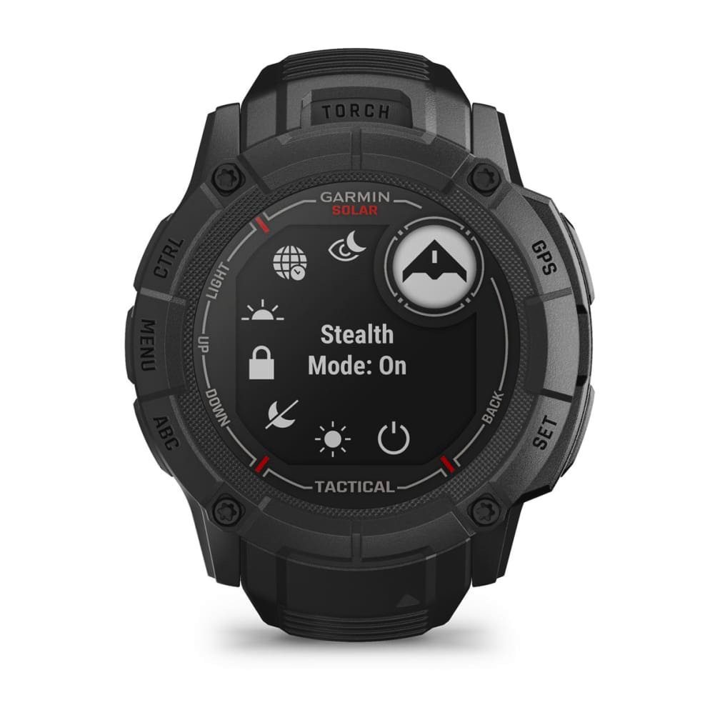 Edition Instinct | Proprietär) Garmin Zoll, Smartwatch Solar 2X schwarz Tactical (2,8 cm/1,1 Schwarz