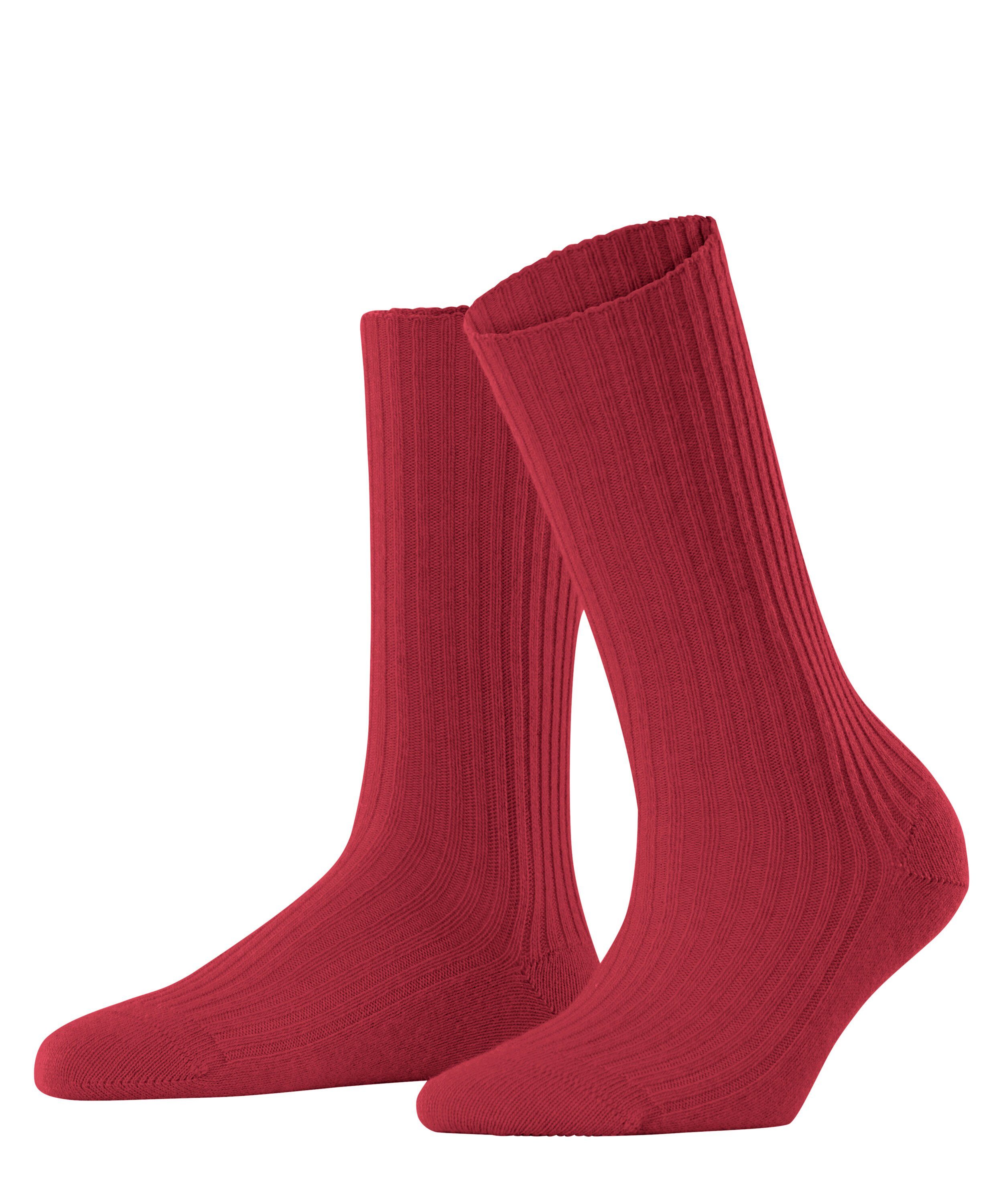 FALKE Socken Cosy Wool Boot (1-Paar) scarlet (8228)