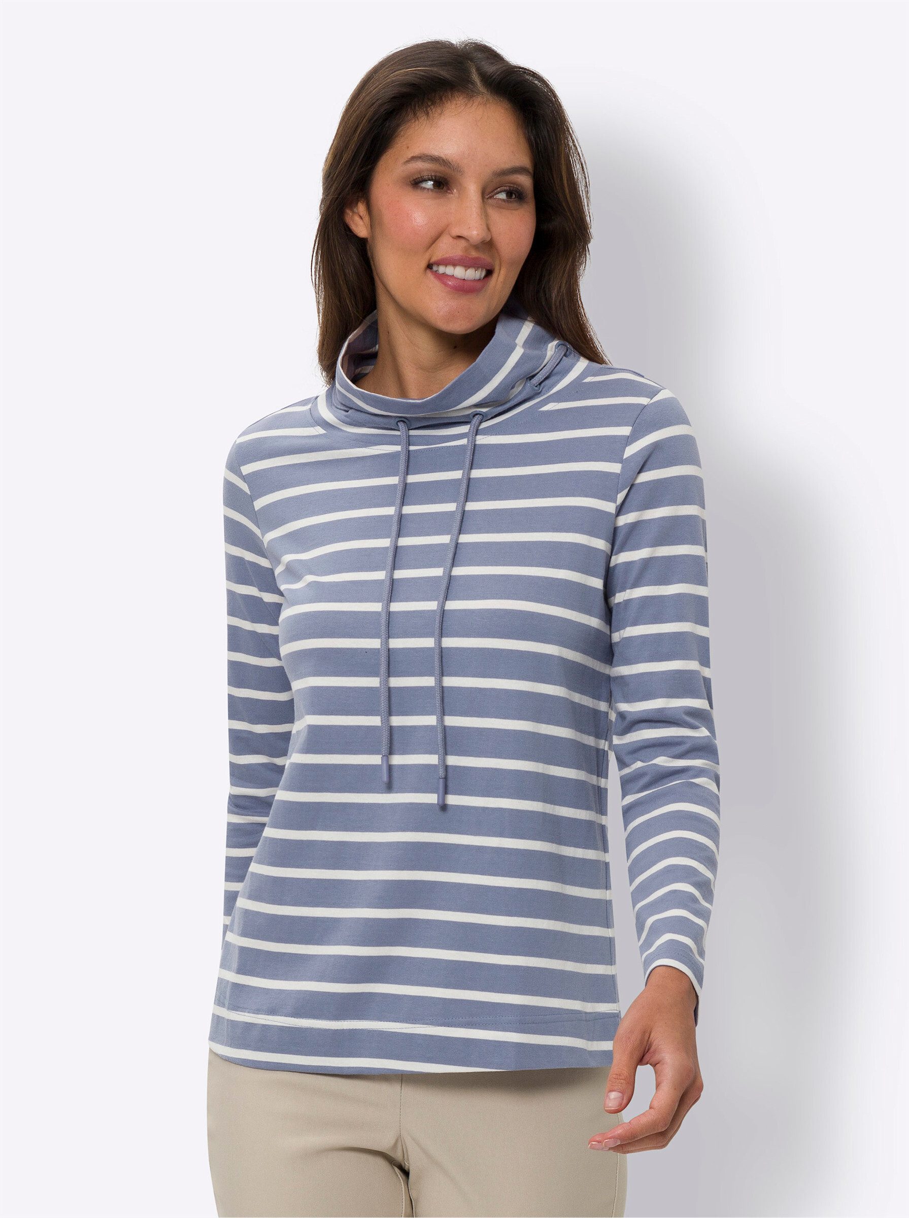 Sieh an! T-Shirt Langarmshirt . günstig online kaufen