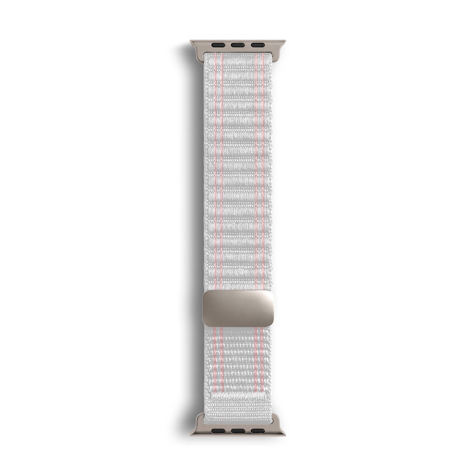 Tec-Expert Smartwatch-Armband für Apple Watch Series 1 42 mm Armband Ersatz Wechsel Band, Nylon Textil mit Magnetverschluss, stufenlos Verstellbar atmungsaktiv