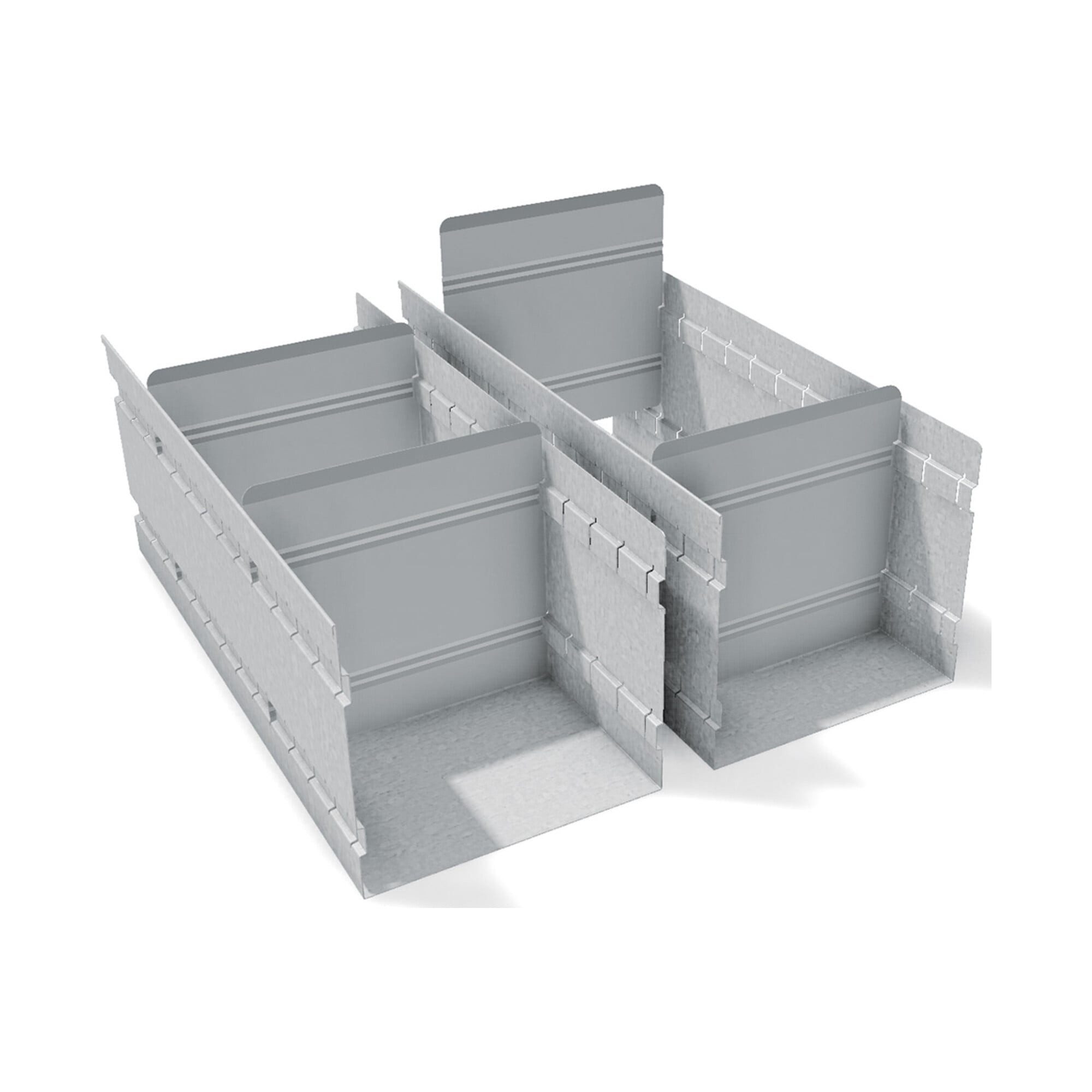 Stumpf Metall GmbH Regal Stumpf Einteilungs-Set 200 mm hoch, 6-teilig
