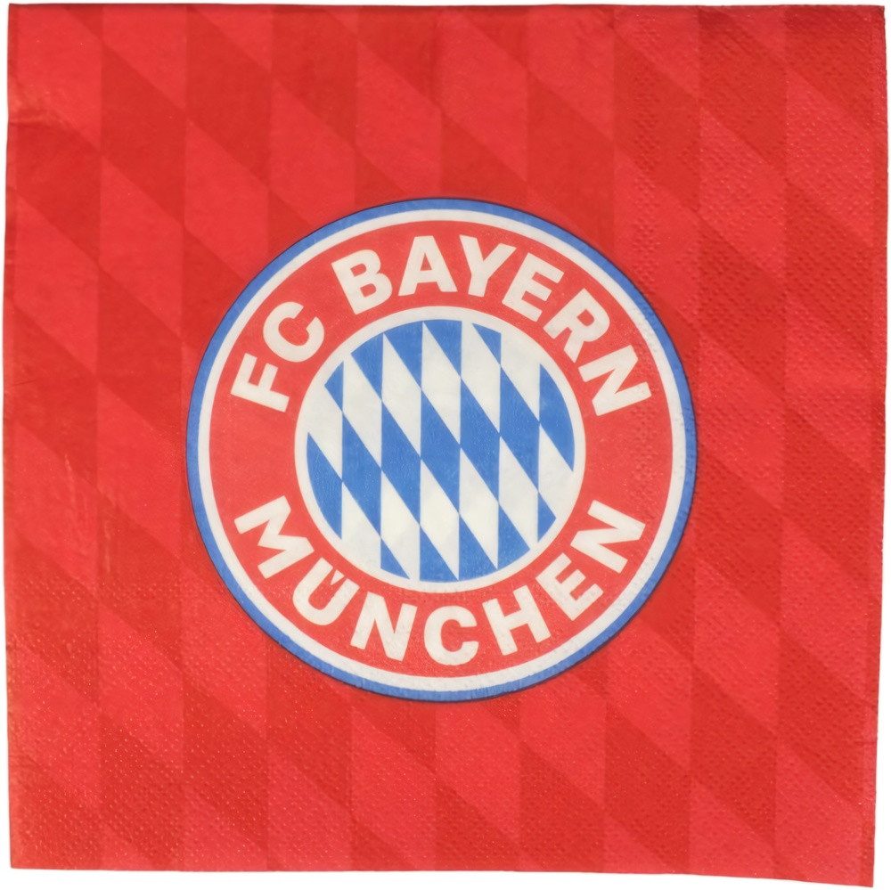 FC Bayern München Plüschfigur Servietten 20er-Set