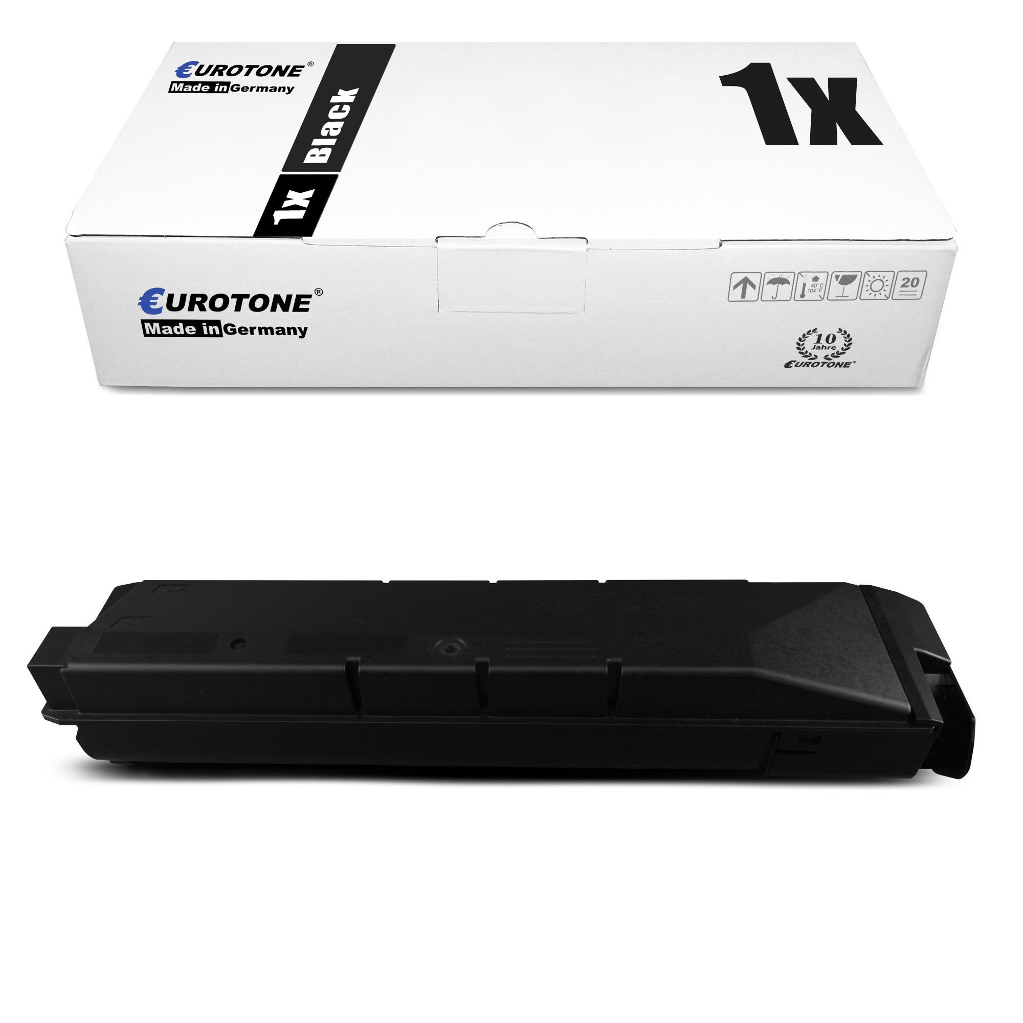 Eurotone Tonerkartusche Toner ersetzt Utax 654510010 fr 4505 5505 Black