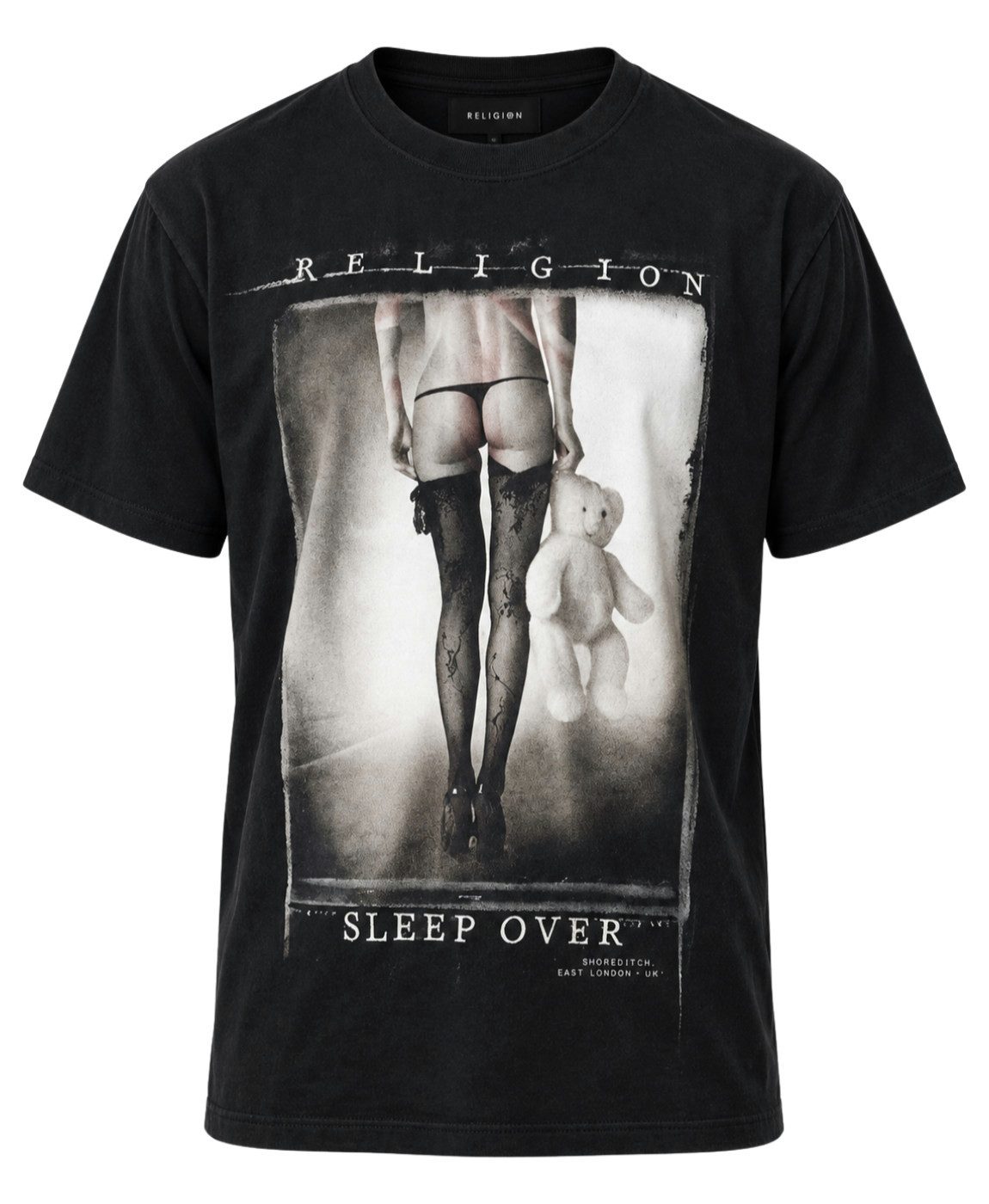 Religion T-Shirt RELIGION Clothing Herren T-Shirt SLEEPOVER-Schwarz-S