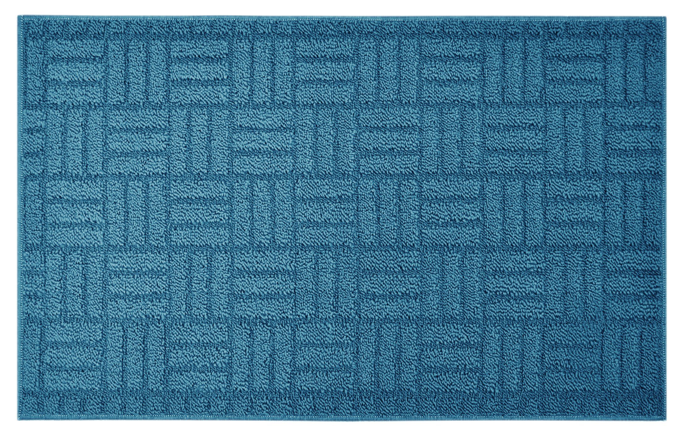 Lashuma Küchenläufer Narciso, rechteckig, Höhe: 10 mm, Küchenteppich 50x80 cm, Küchenmatte gemustert