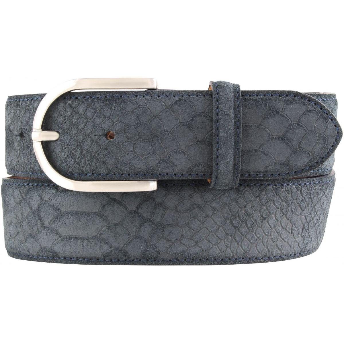 BELTINGER Ledergürtel Damen-Gürtel mit Pythonprägung 4 günstig online kaufen