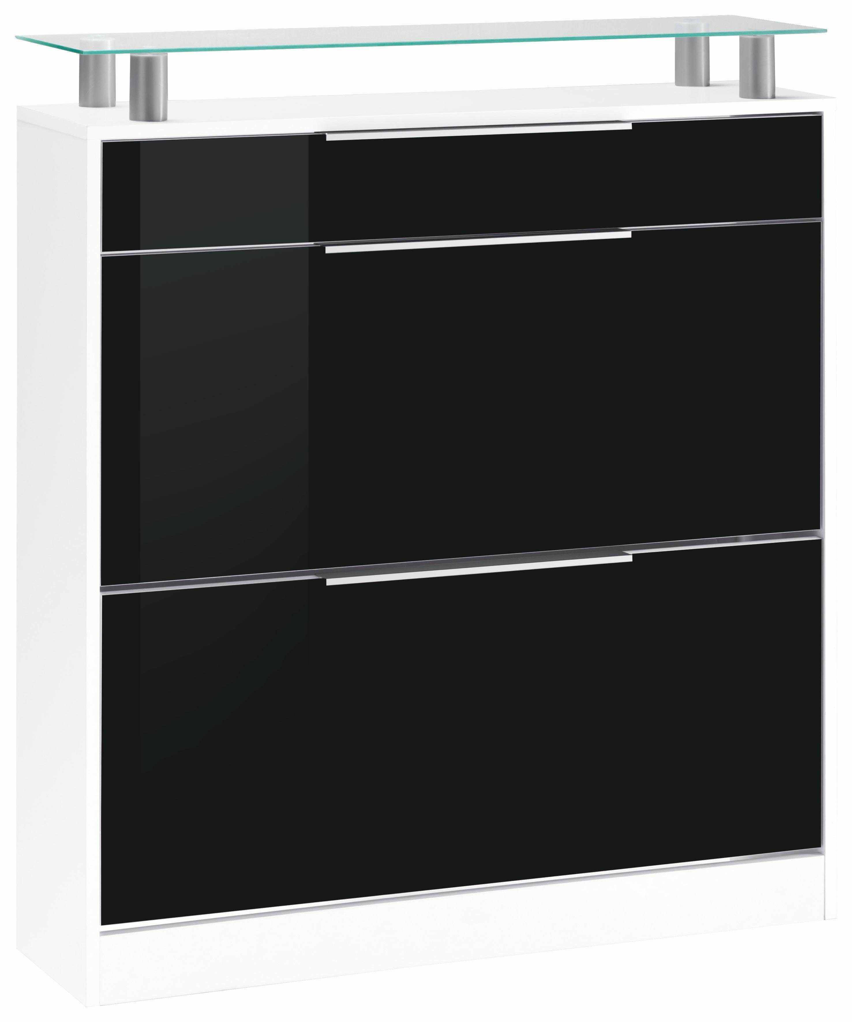 borchardt Möbel Schuhschrank Oliva Breite 89 cm, stehend, mit 2 Doppeltrommeln und 1 Schubkasten