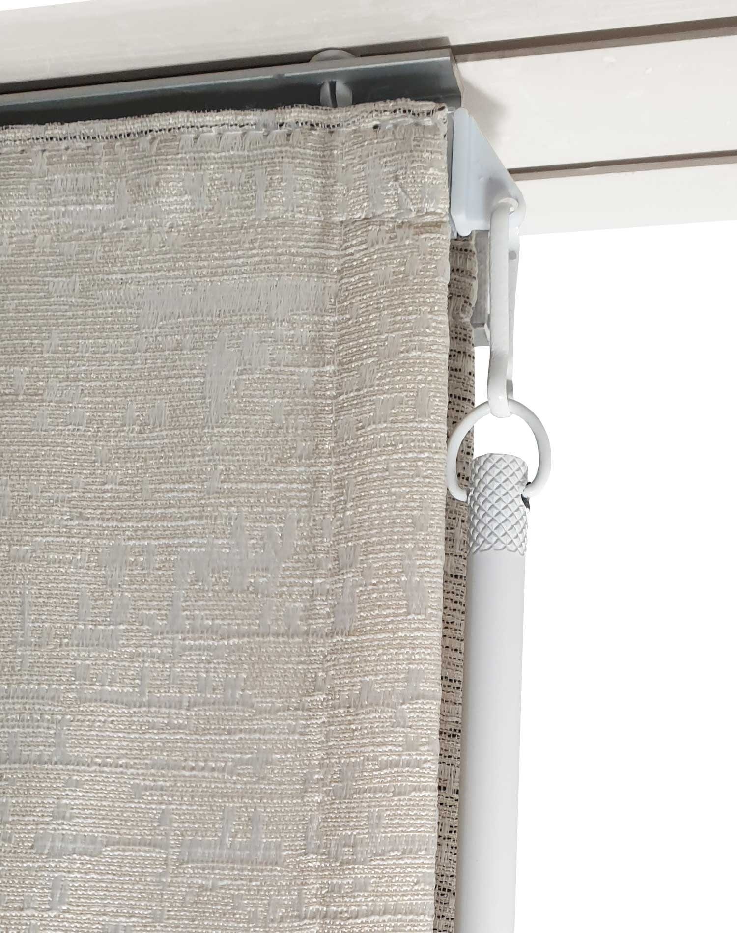 Gardinenbox Schleuderstab, Schiebevorhänge, (1-St), Schleuderstab Aluminium für Paneelwagen Flächenvorhänge 10000325