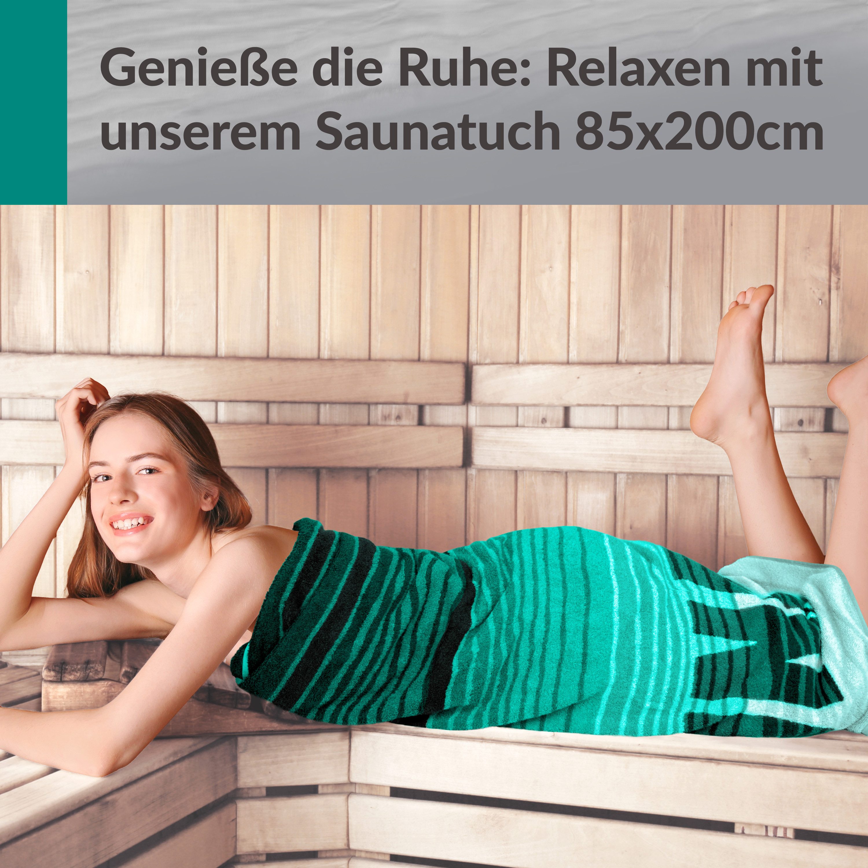 Lashuma Saunatuch Oslo, Frottee (1-St), Badehandtuch günstig online kaufen