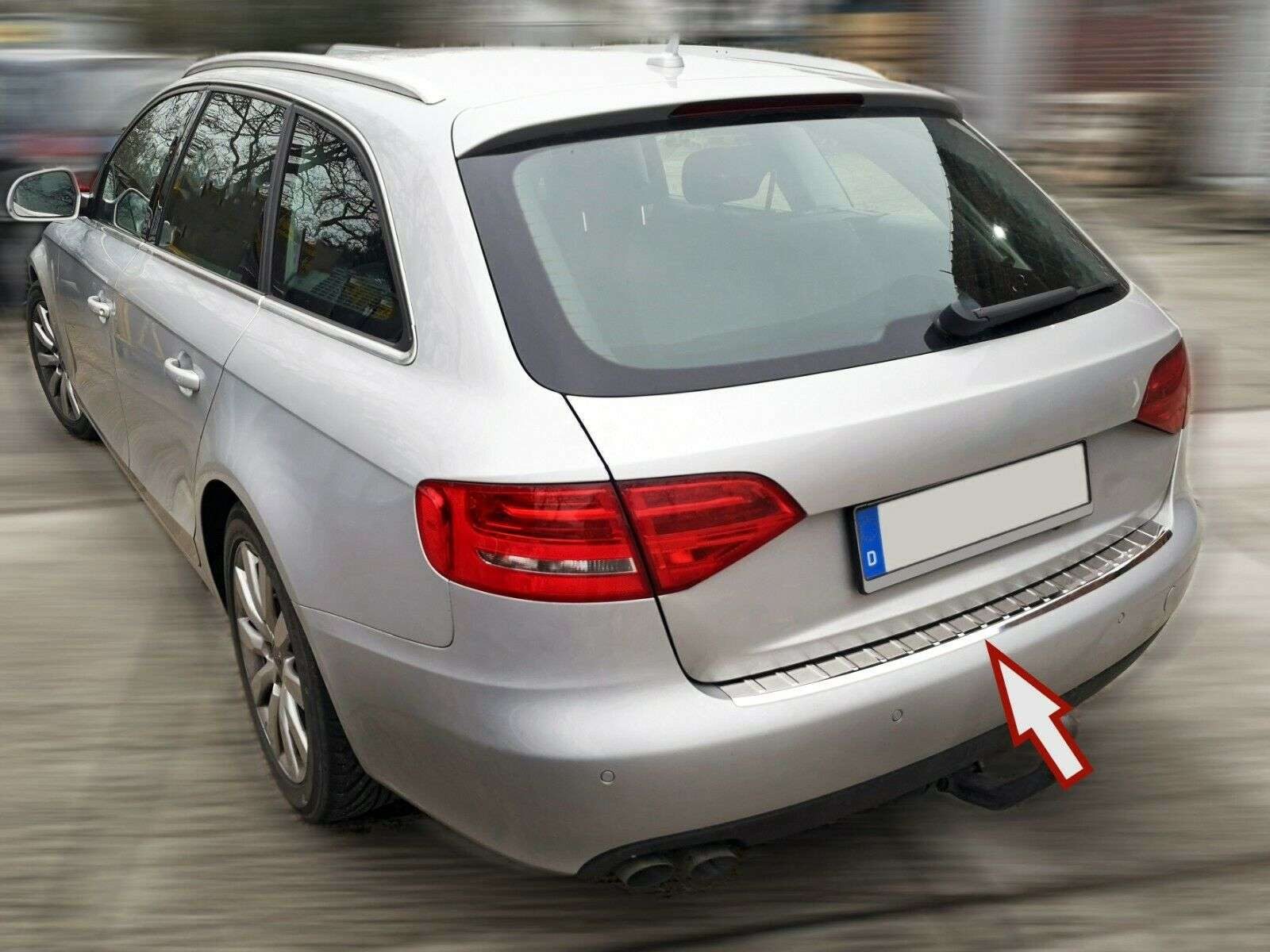 Ladekantenschutz für AUDI A4 B8 8K AVANT 2007-2015 Stoßstangenschutz