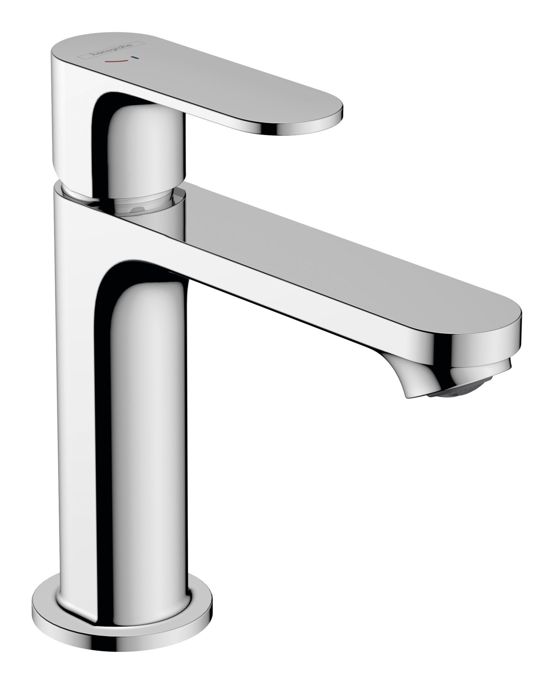 hansgrohe Waschtischarmatur Rebris S 110 Einhebel CoolStart m. Zugstangen-Ablaufgarnitur Ausladung 133 mm Chrom