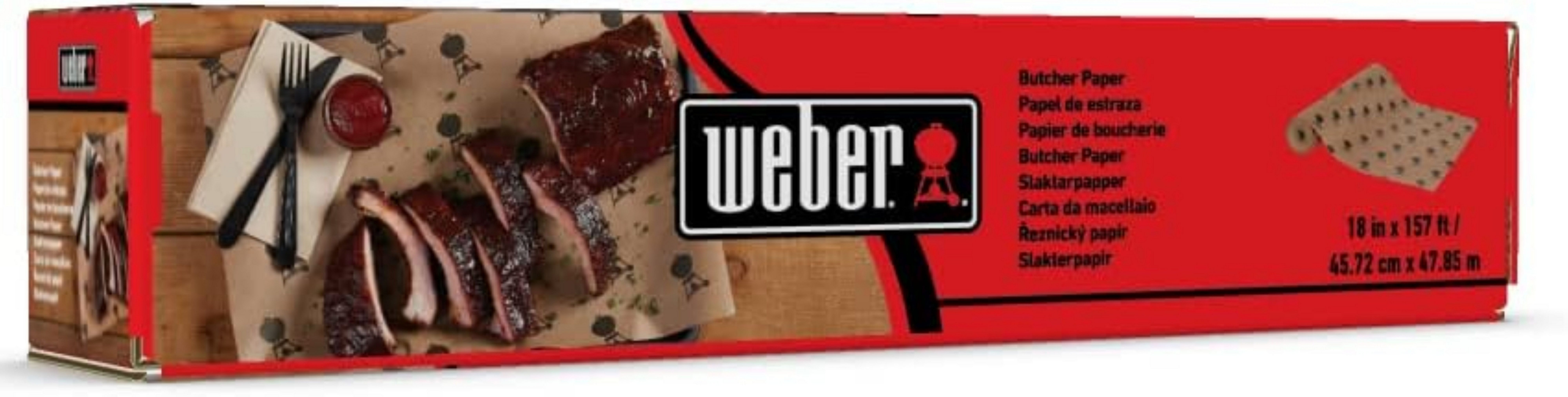 Weber Backpapier Weber Butcher Paper, 47m Rolle (7020)