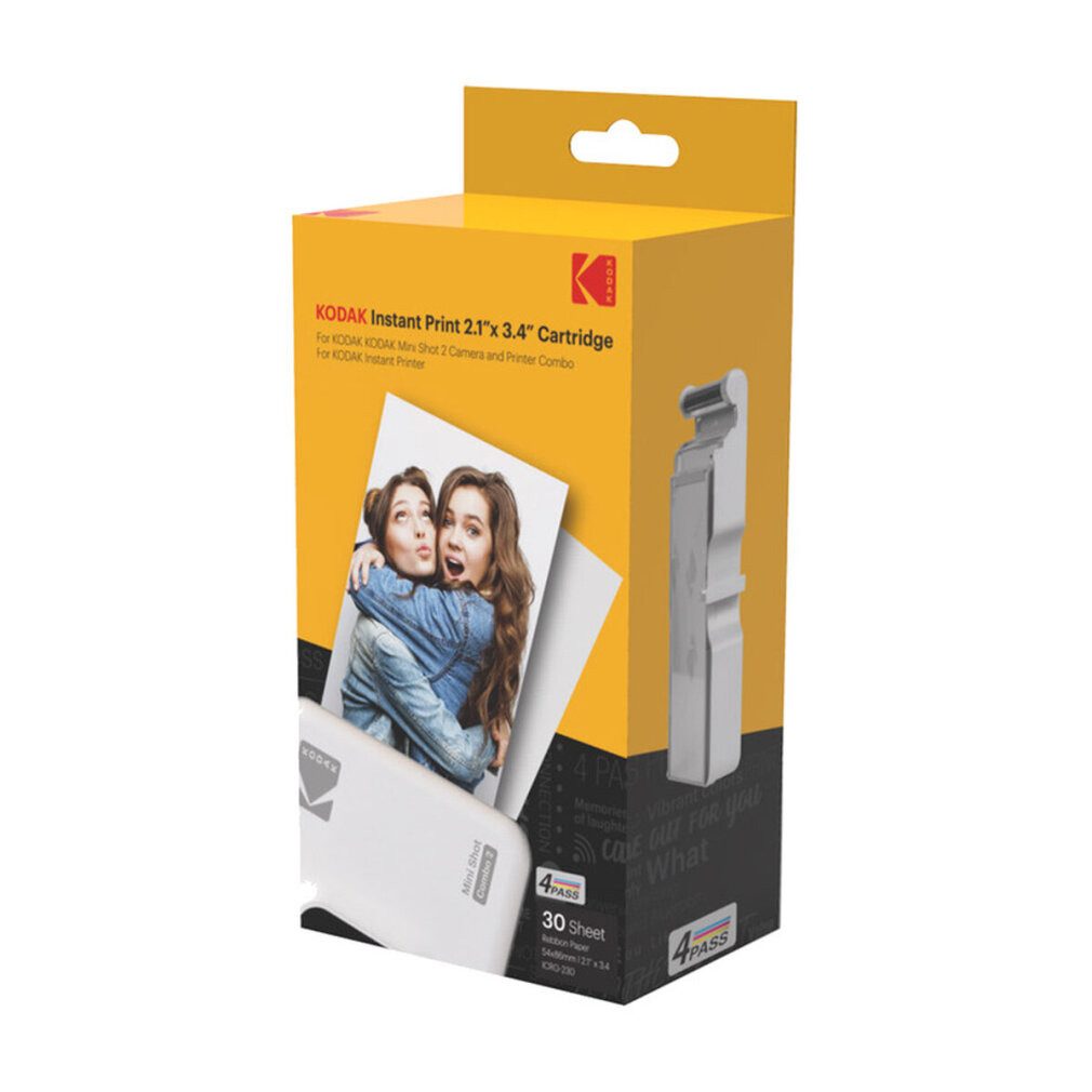Kodak Fotopapier - KARTUSCHEN 2,1X3,4 30-PACK