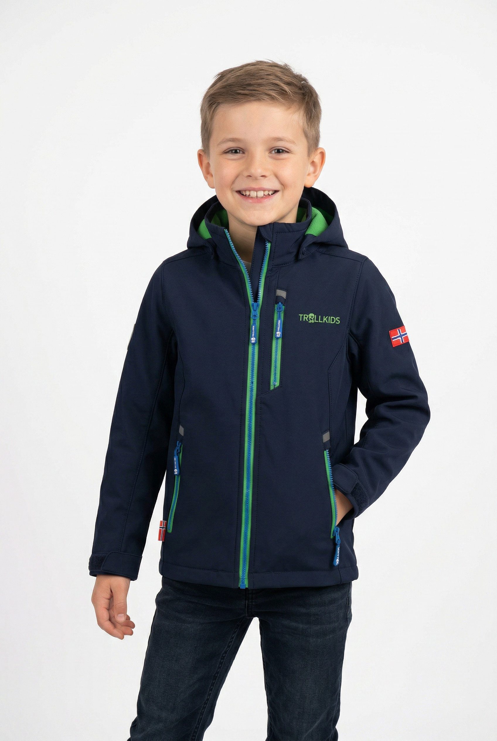 TROLLKIDS Softshelljacke KIDS BALESTRAND JACKET Übergangsjacke