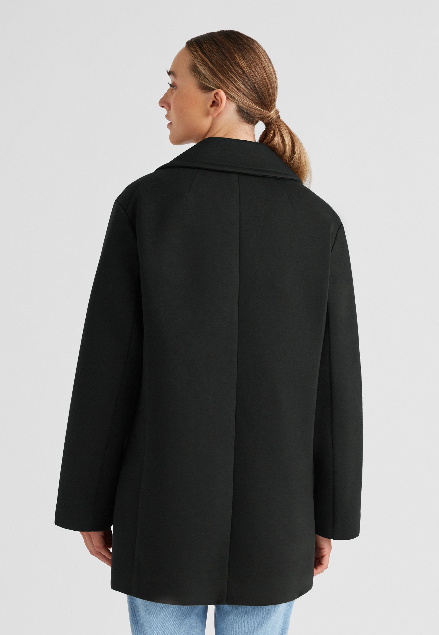 Milestone Kurzmantel MSAdoree Damen Jacke Mantel kurz lockere Passform