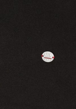 H.I.S Sweatshirt cropped mit Logo-Tape von H.I.S