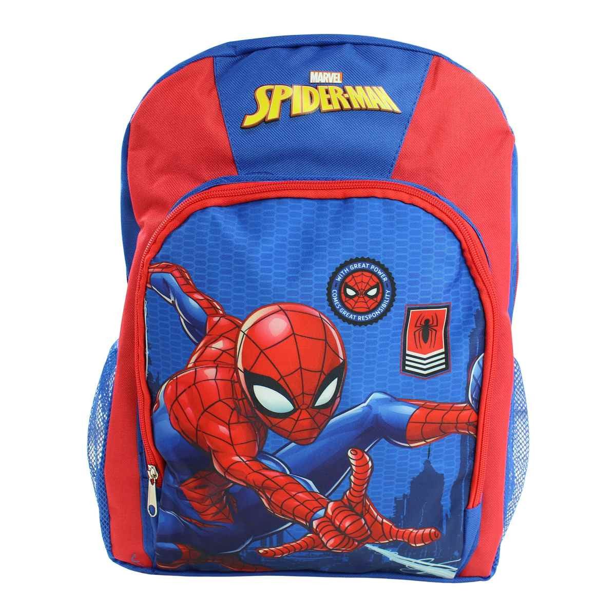 MARVEL Rucksack Marvel Spiderman Jungen Schultasche Tasche Gr. 40x30x15 cm