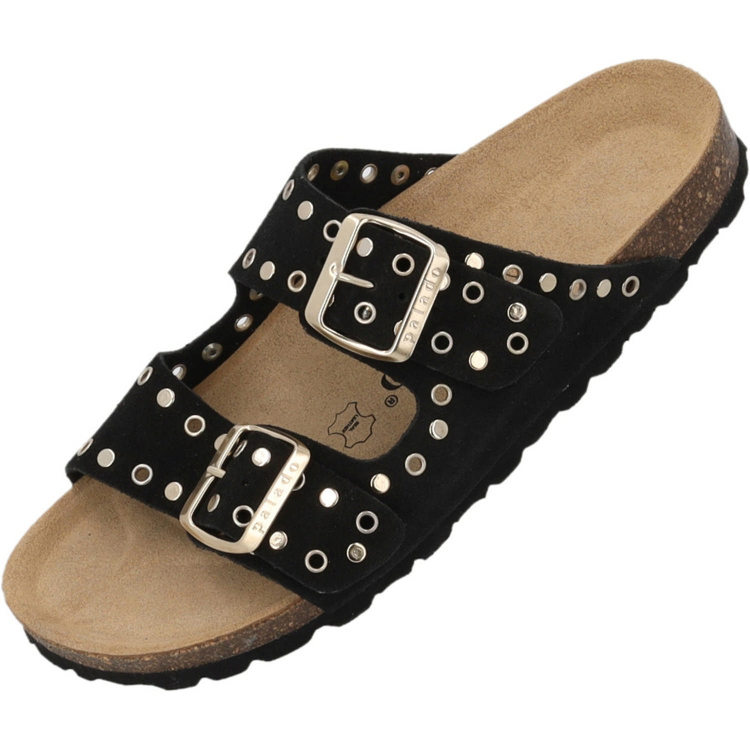 Palado Korfu Bistud Suede Premium Leather Pantolette