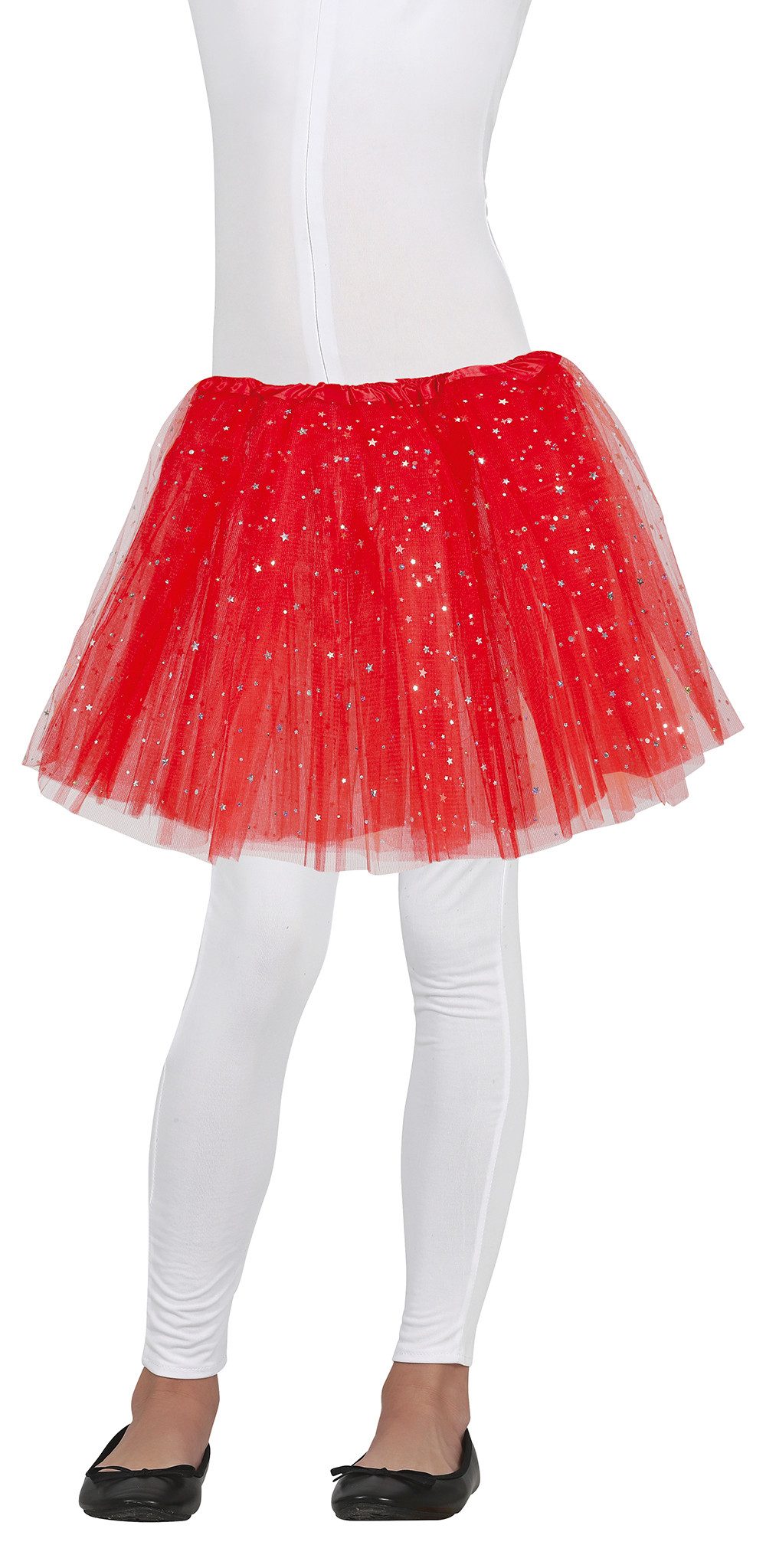 Fiestas Guirca Kostüm, Tüllrock Sterne Gelb 30 cm Tutù Eleganter Rock für Kinder