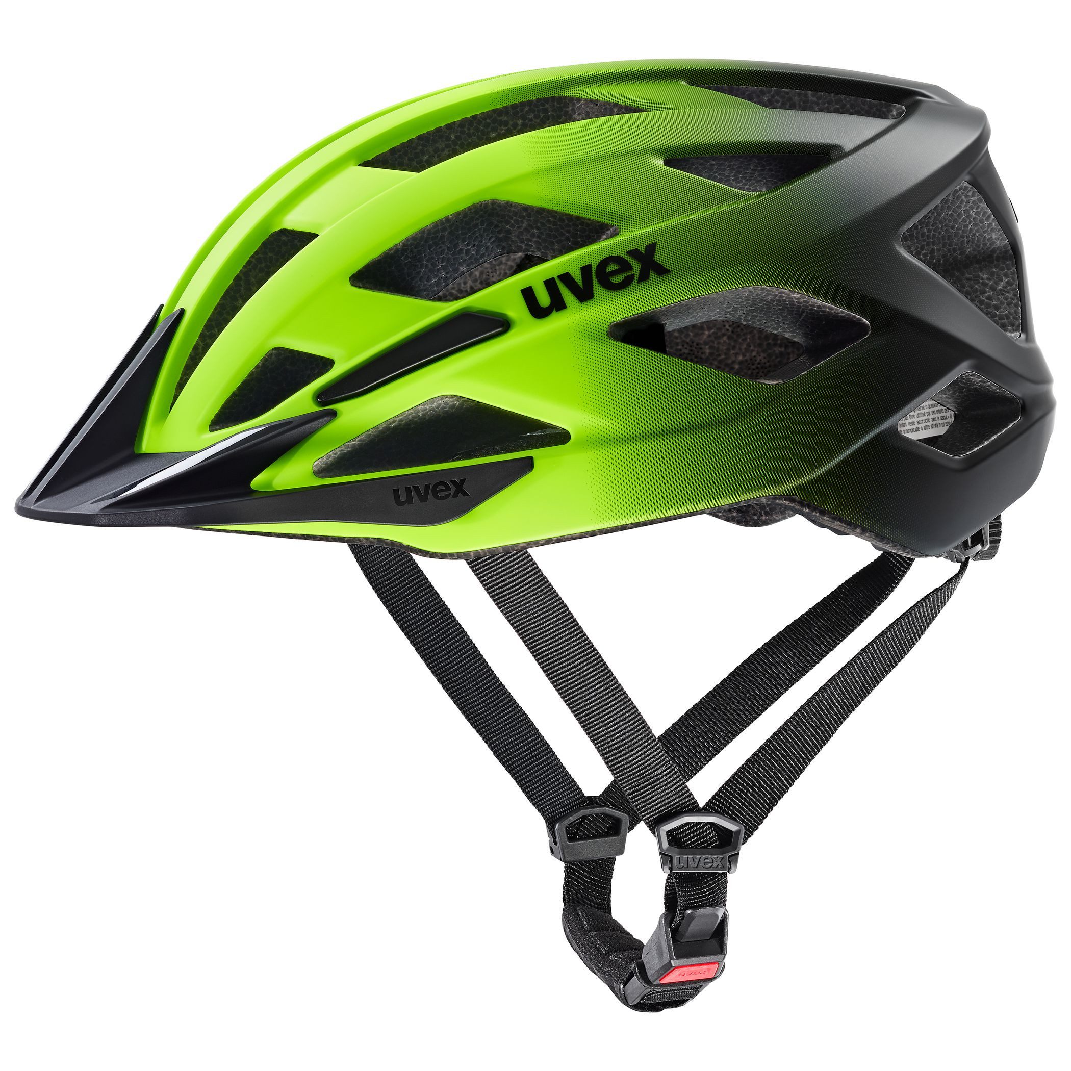 Uvex Fahrradhelm uvex i-vo 2 NEON YELLOW-BLACK MATT