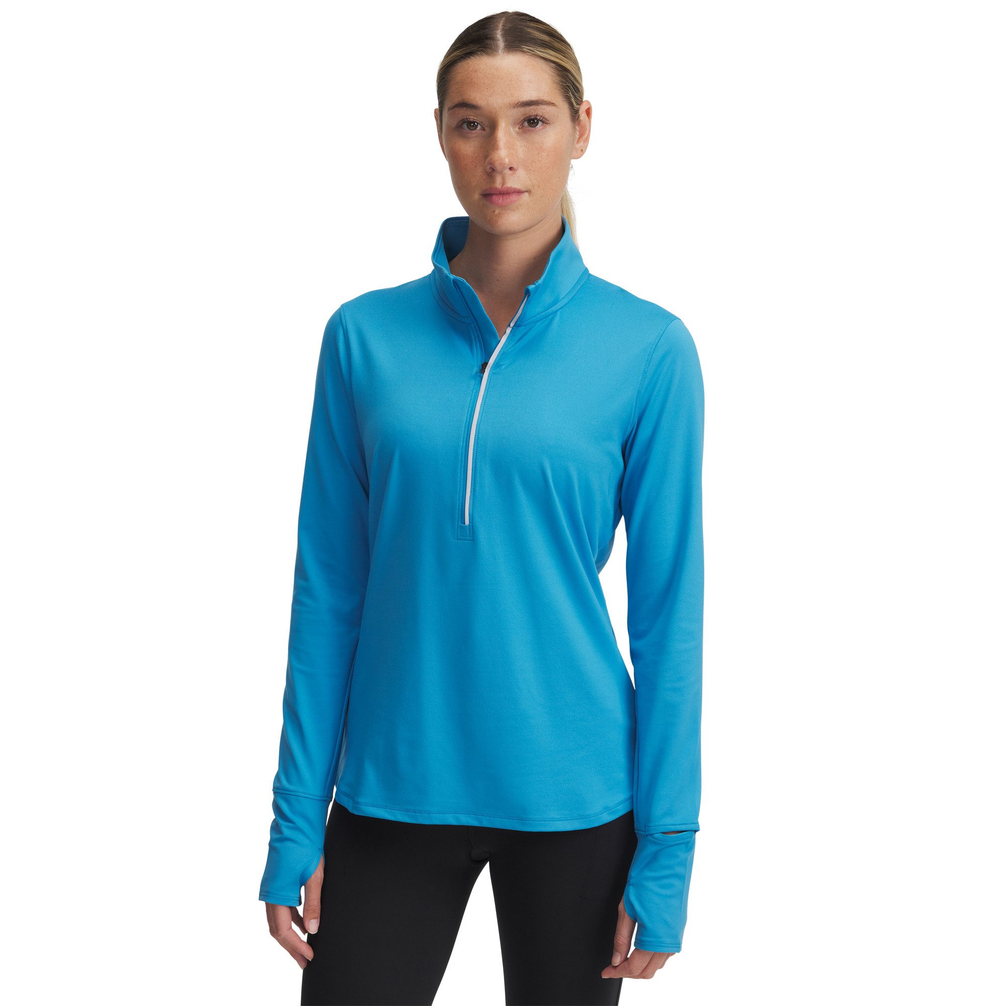 Under Armour® Langarmshirt Under Armour Damen Langarmshirt Qualifier Run ½ Zip 1379349