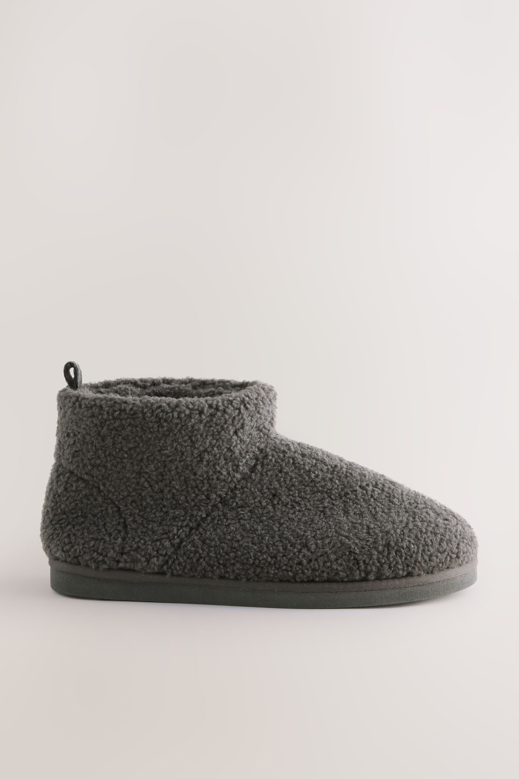 Next Hausstiefel mit Teddyfell Hausschuh (1-tlg)