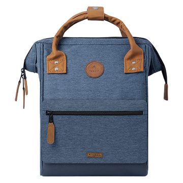 CABAIA Rucksack Adventurer Small Paris (Set, 3-tlg., inkl. 2 auswechselbaren Vordertaschen), Tagesrucksack mit austauschbaren Vordertaschen