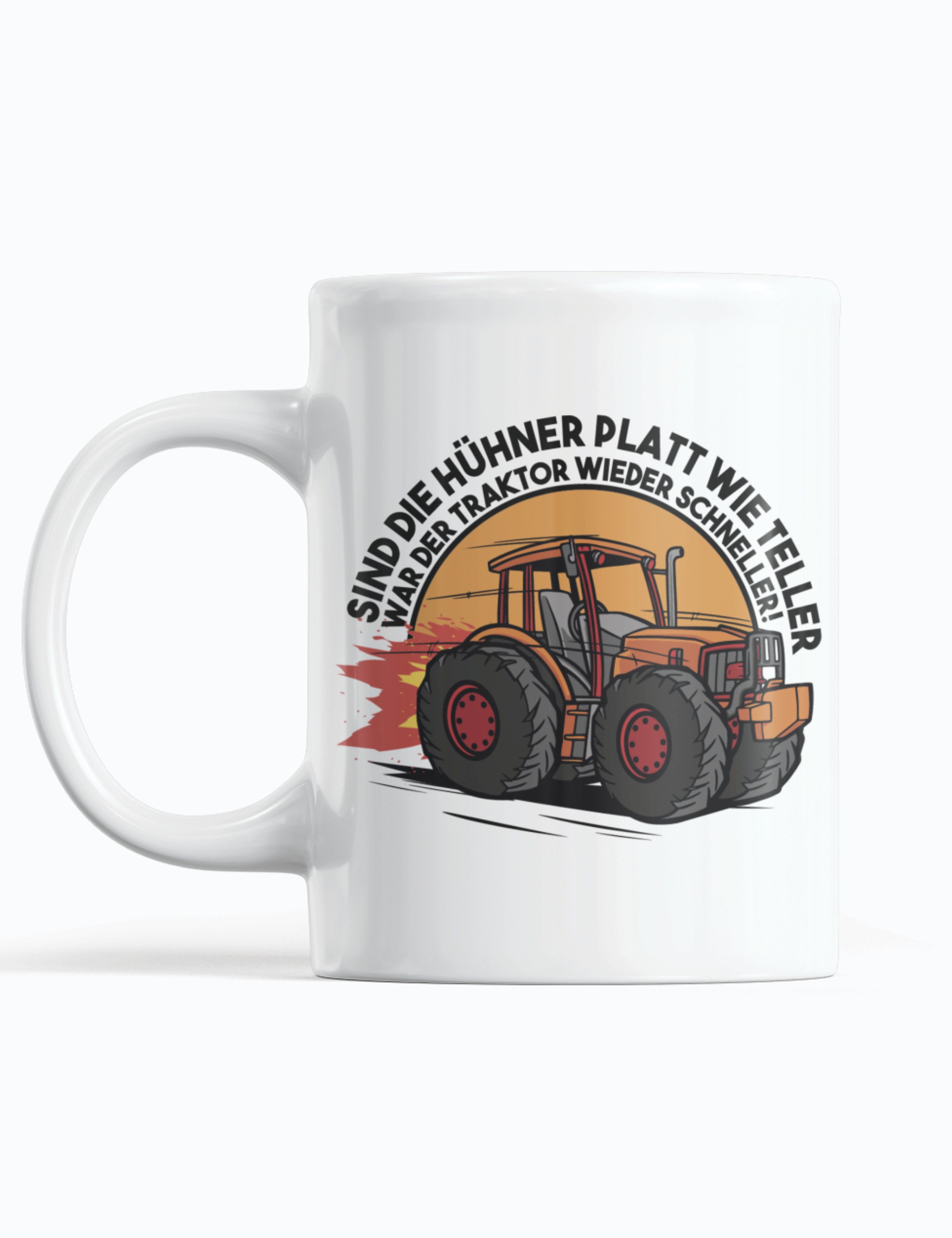 Youth Designz Tasse Traktor Farmer Kaffeetasse Geschenk, Keramik, mit lustigem Motiv