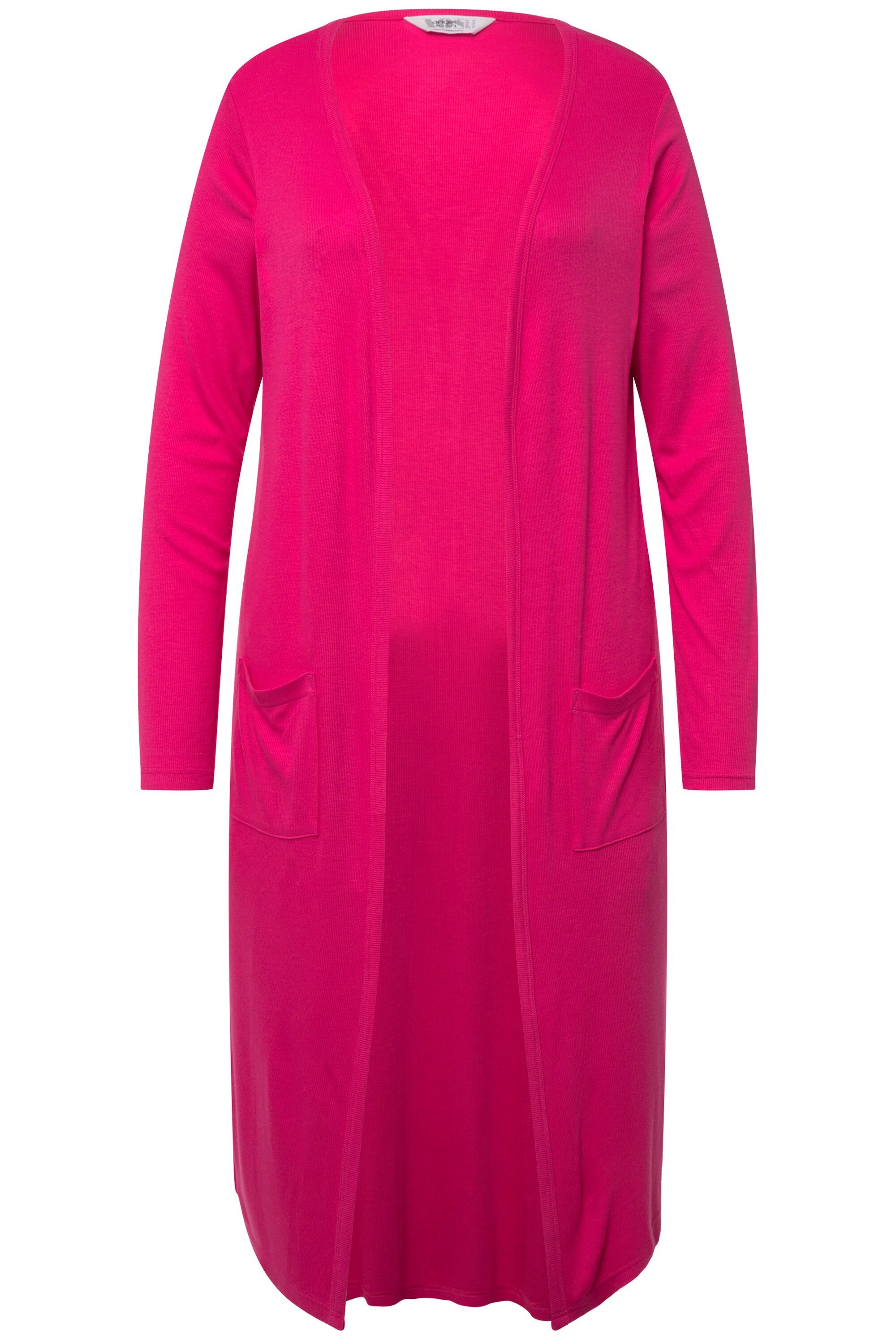 Janet & Joyce Longsleeve Long-Shirtjacke gerade günstig online kaufen