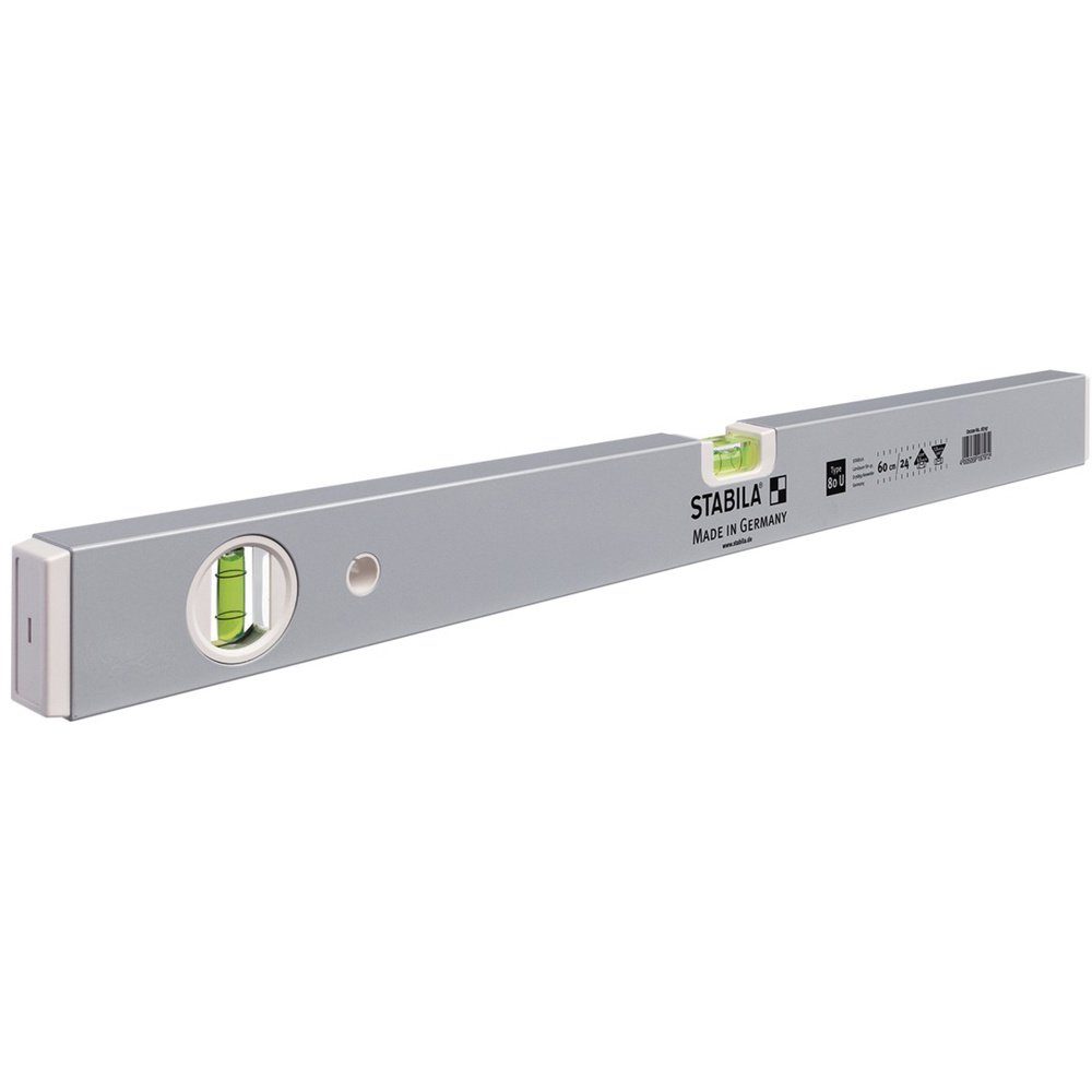 Thumbnail - Stabila Wasserwaage Stabila Type 80 U 18800 Leichtmetall-Wasserwaage 100 cm, (Type 80 U)