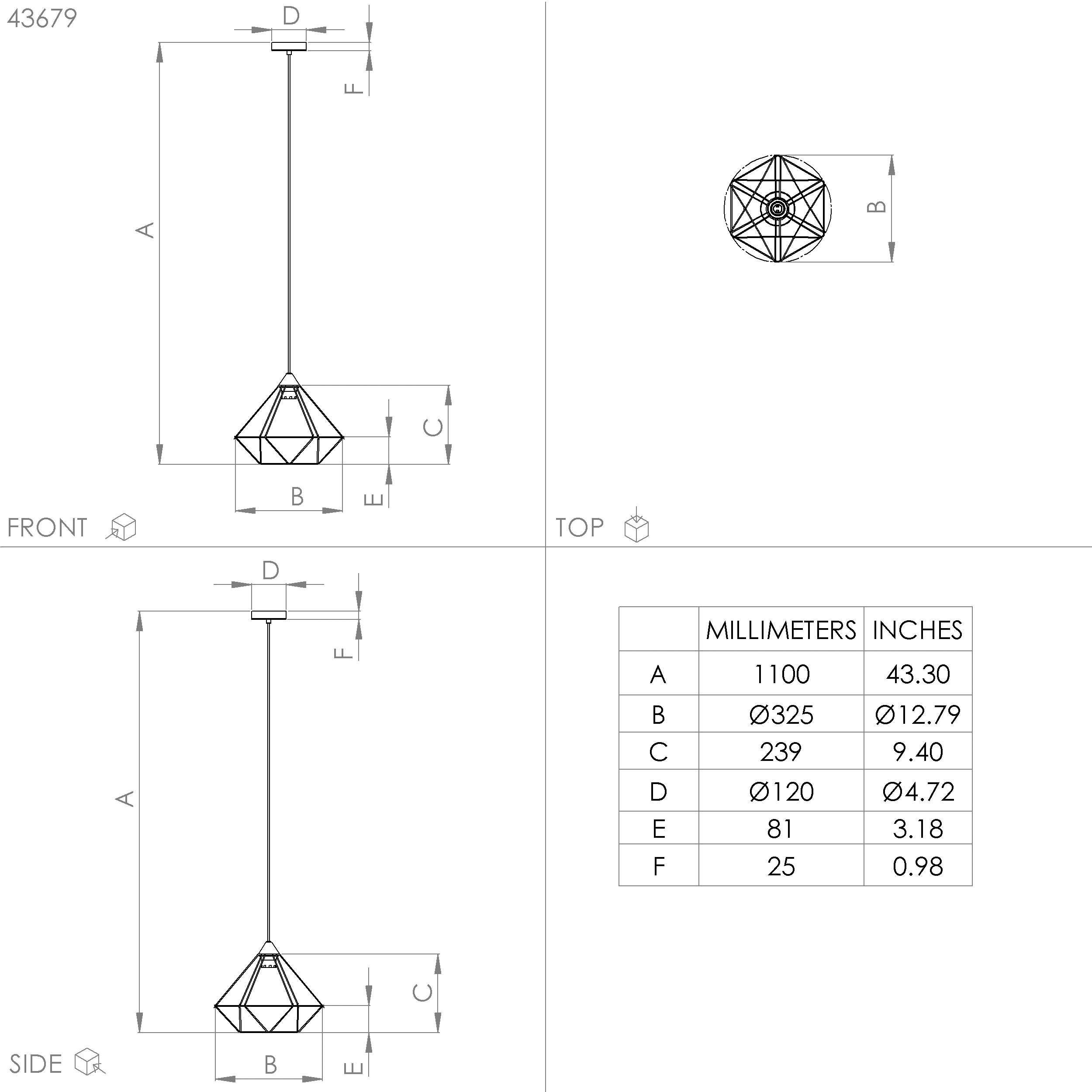 EGLO Hängeleuchte TARBES, Hängeleuchte, Ø32,5 cm E27, Leuchtmittel, wechselbar, Metall, Leuchtmittel Esstischlampe, ohne Wohnzimmerlampe