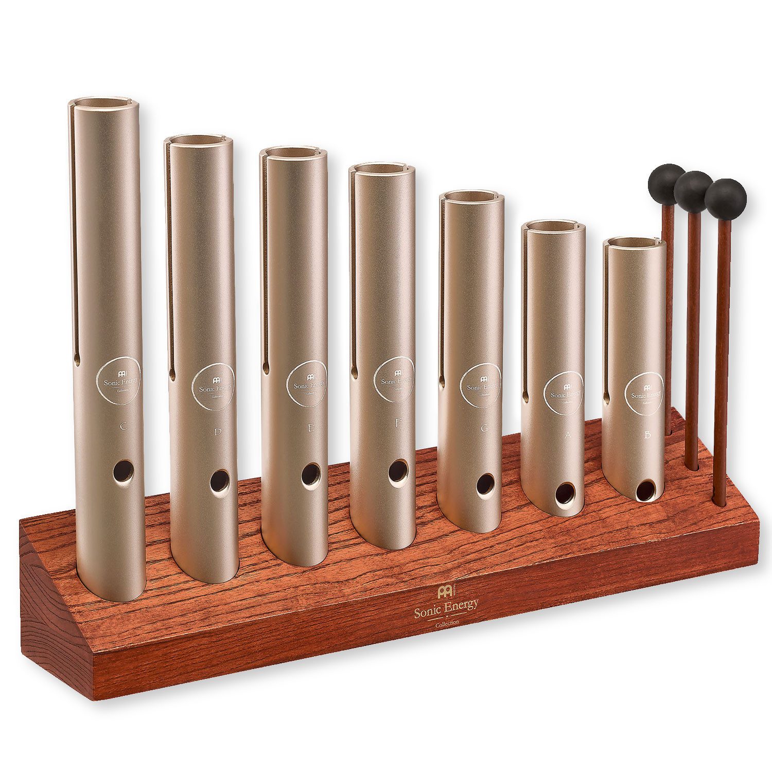 Meinl Sonic Energy Klangröhren Meinl Sonic Energy Klangröhren Wah-Wah Tube Chakra Set 7-teilig,Klangröhren, Klangröhren Set 7 Stück