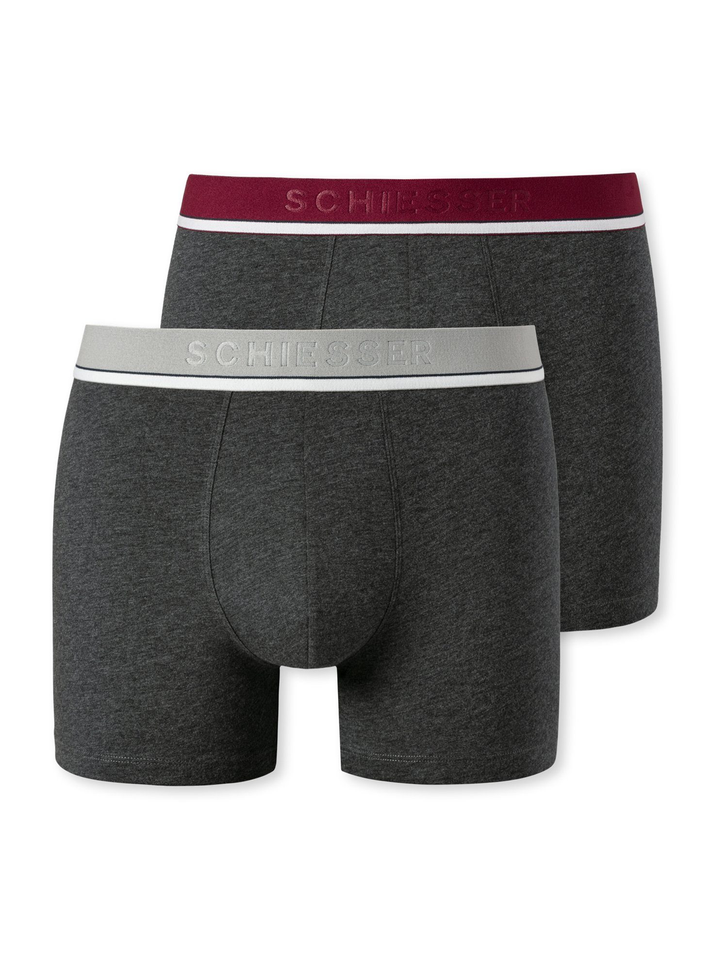 Schiesser Boxershort 95/5 Organic 3Pack Wit