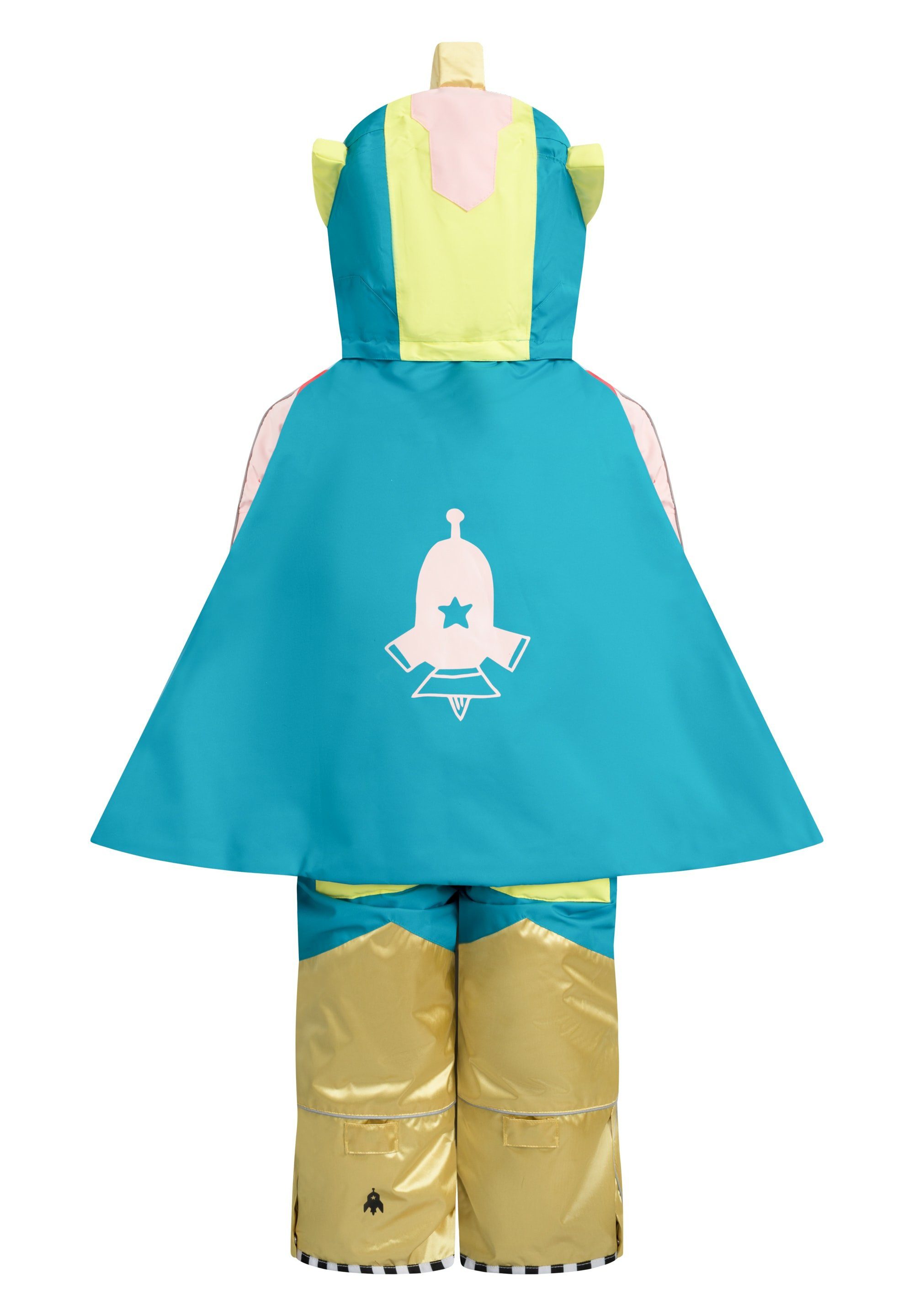 WeeDo Schneeoverall LOVE POWDO Verstärkte und gepolsterte Knie, Ellbogen, Handflächen und Gesäß
