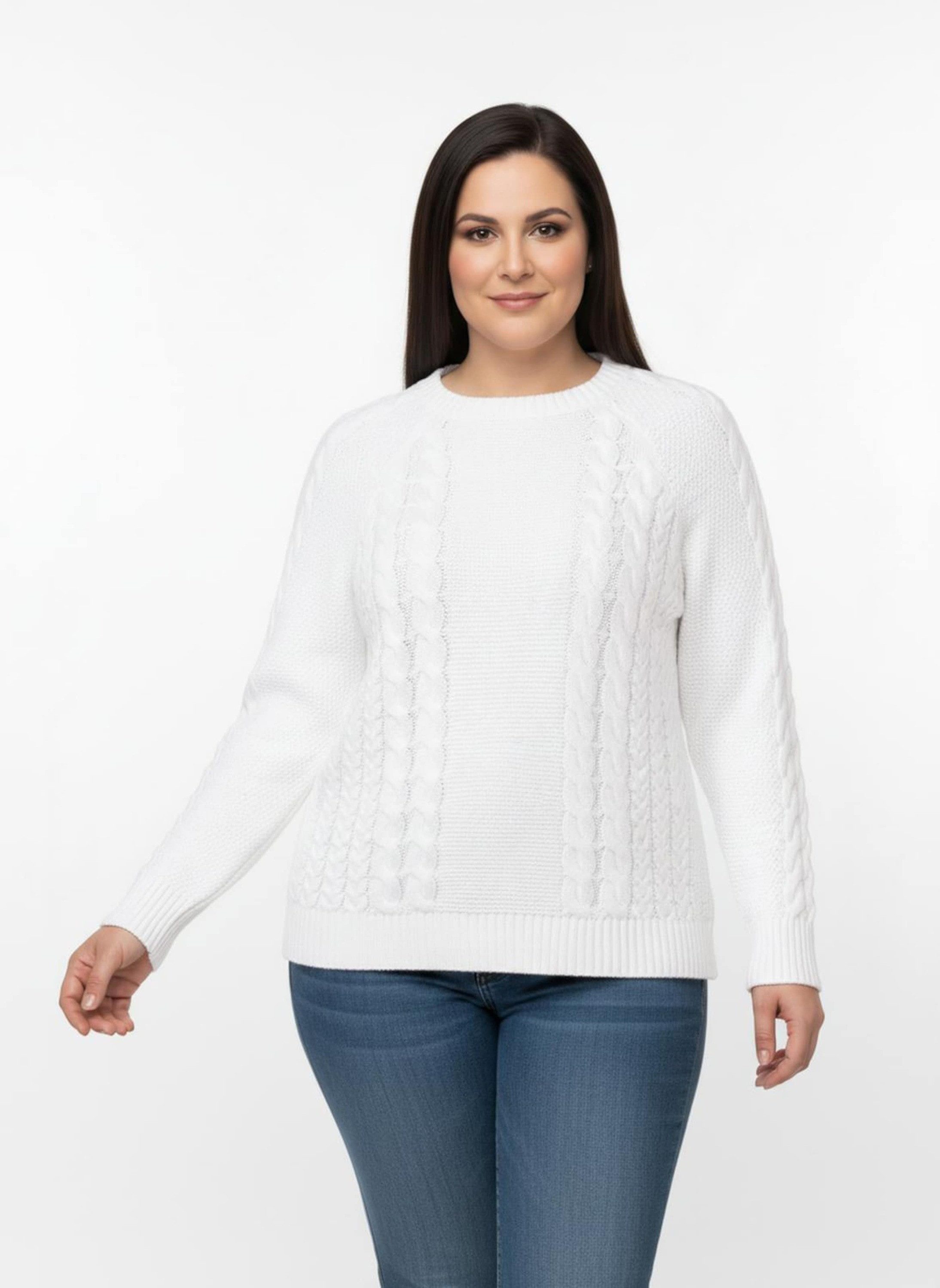 Witt Strickpullover Strickpullover Langarm Perlmuster, Zopfmuster günstig online kaufen