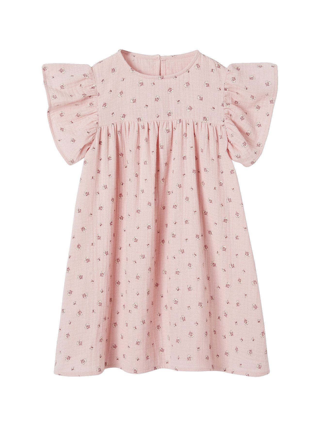 Minikleid Kurzärmeliges Mädchen Kleid