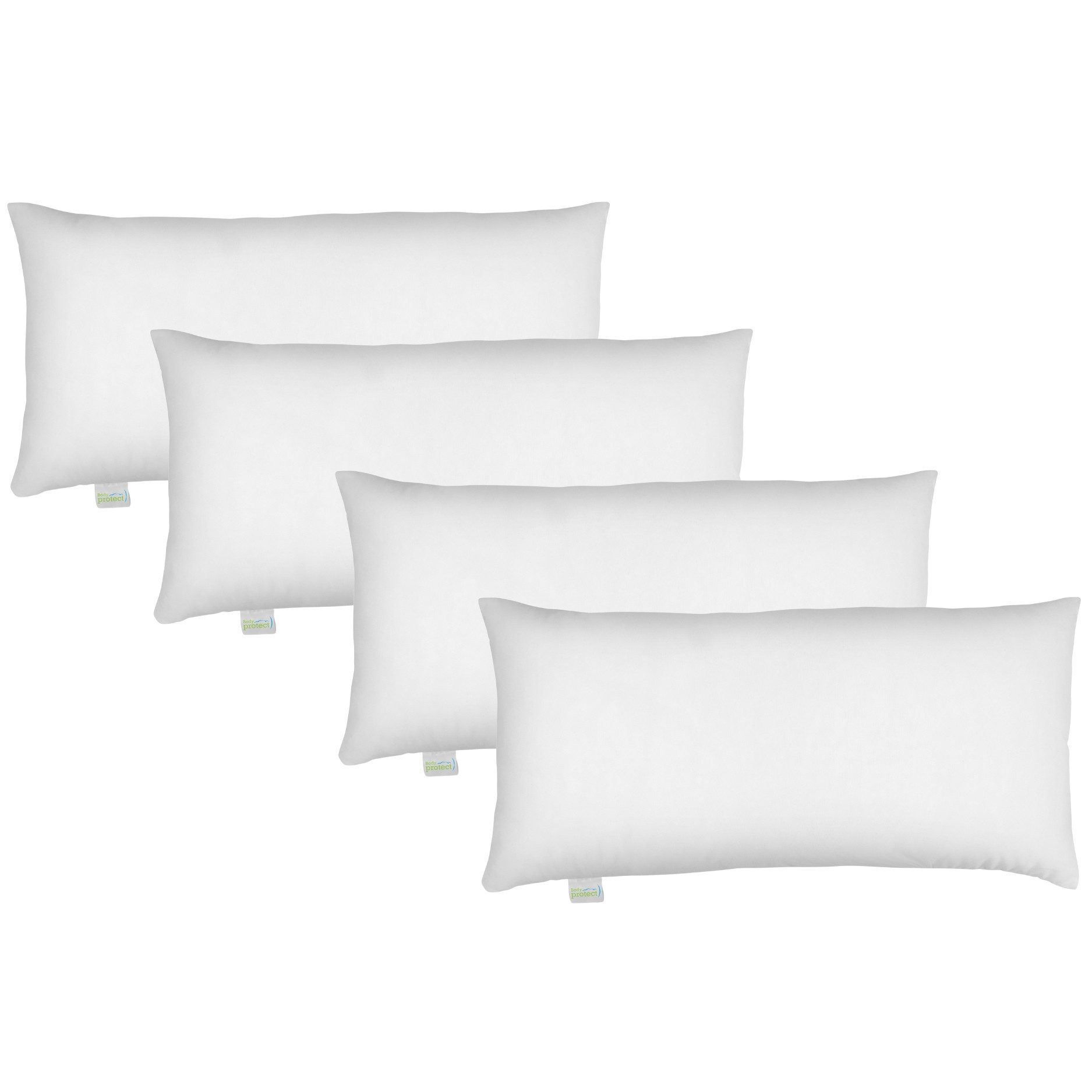 Bodyprotect Подушки ECOLine, Füllung: 100% Polyester, Bezug: 100% Mikrofaser, Seitenschläfer, Rückenschläfer, Bauchschläfer, softes, allergikerfreundliches Material, hochwertig und anschmiegsam